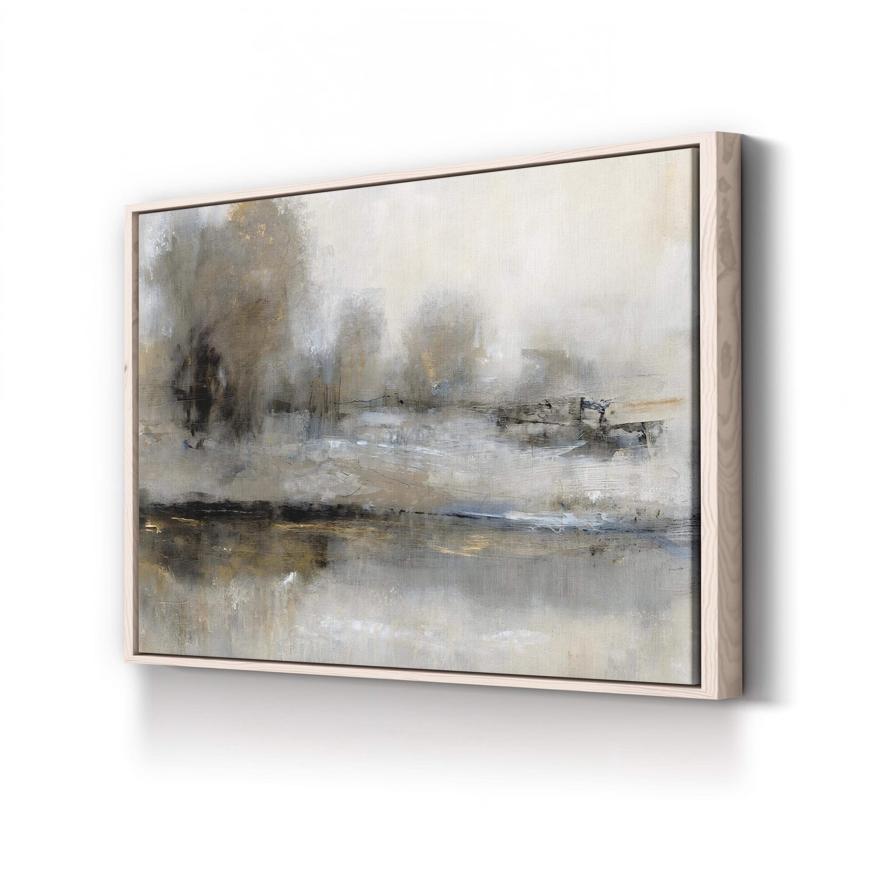 Gilt Landscape II Canvas Art Print by Tim O’Toole | Abstract Nature Wall Art with Gold Accents