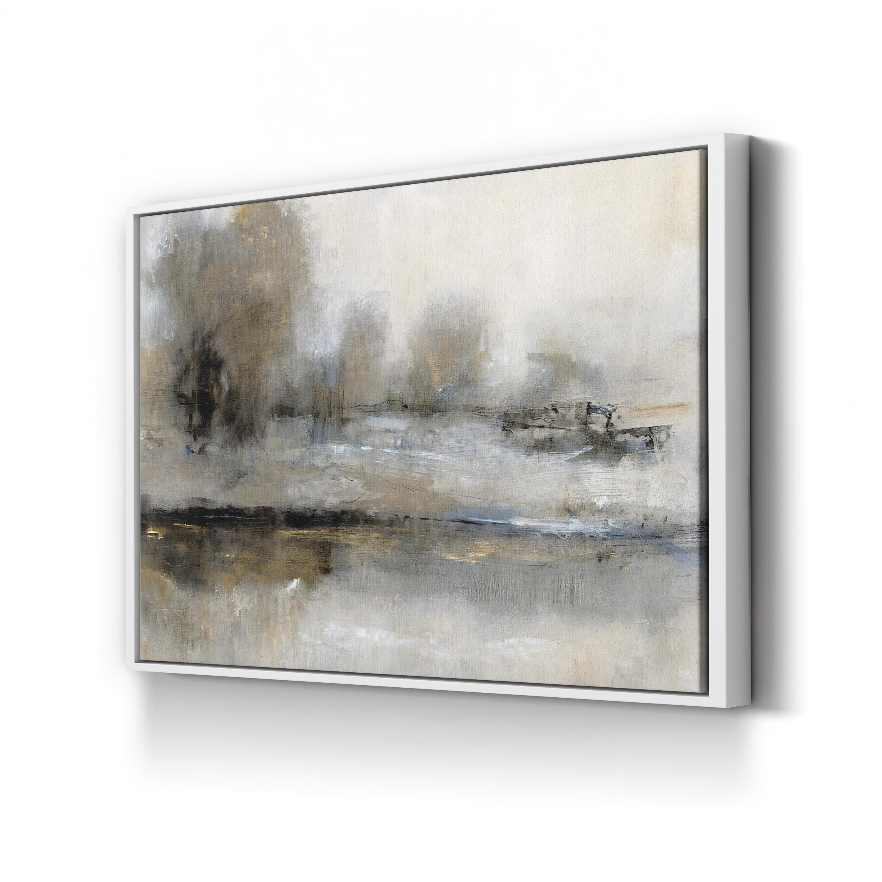 Gilt Landscape II Canvas Art Print by Tim O’Toole | Abstract Nature Wall Art with Gold Accents