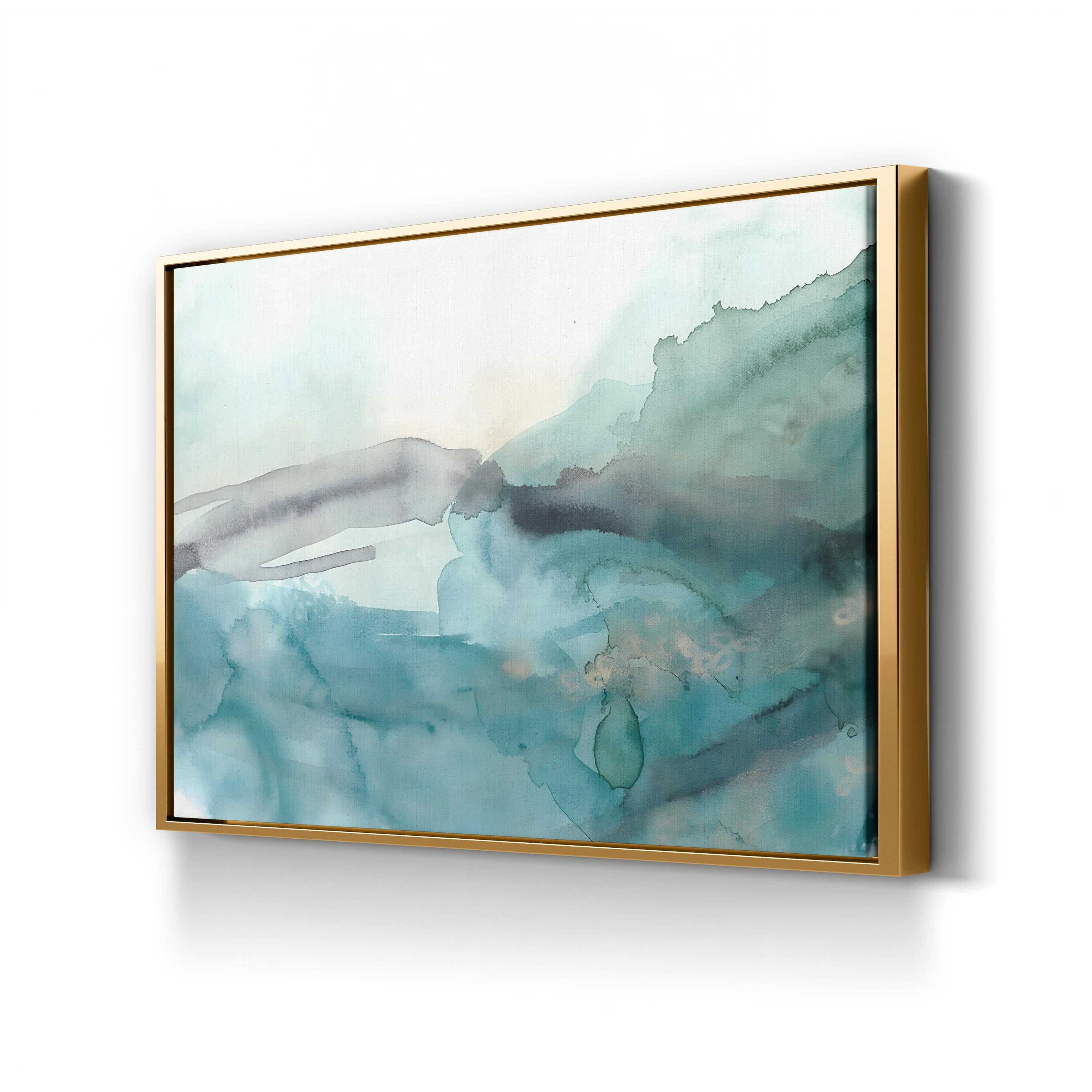 Hydro V Wall Art by June Erica Vess – Contemporary Abstract Watercolor Painting Print