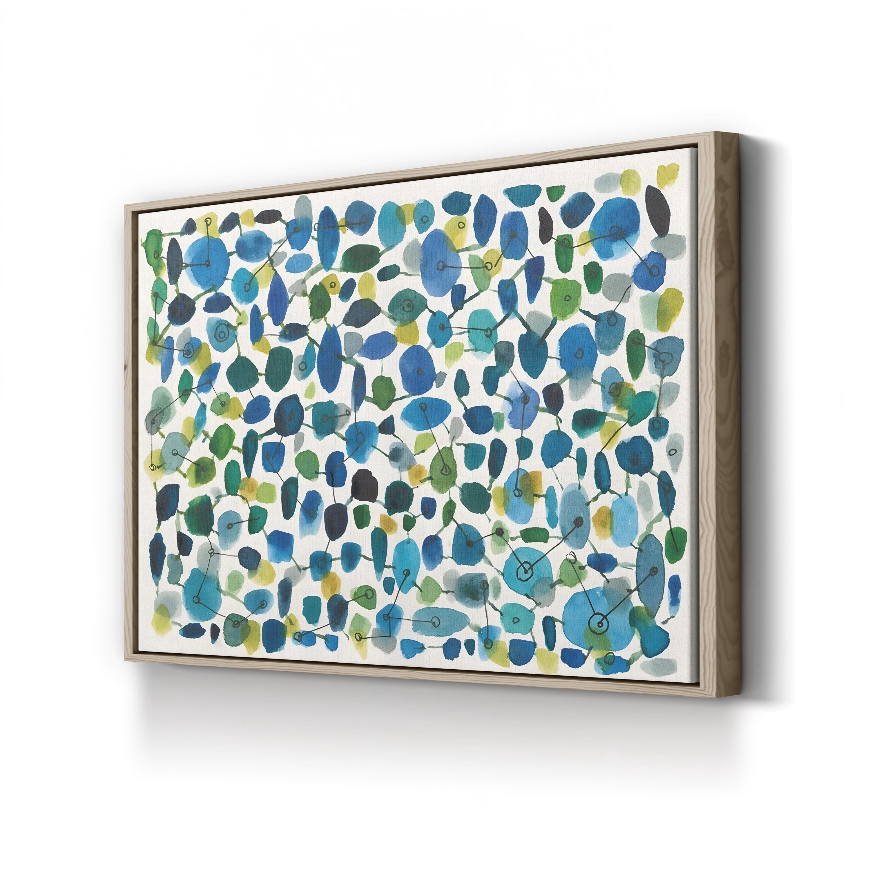 Mid Century III Geometric Abstract – Cheryl Warrick Wall Art | Mid-Century Modern Canvas Print