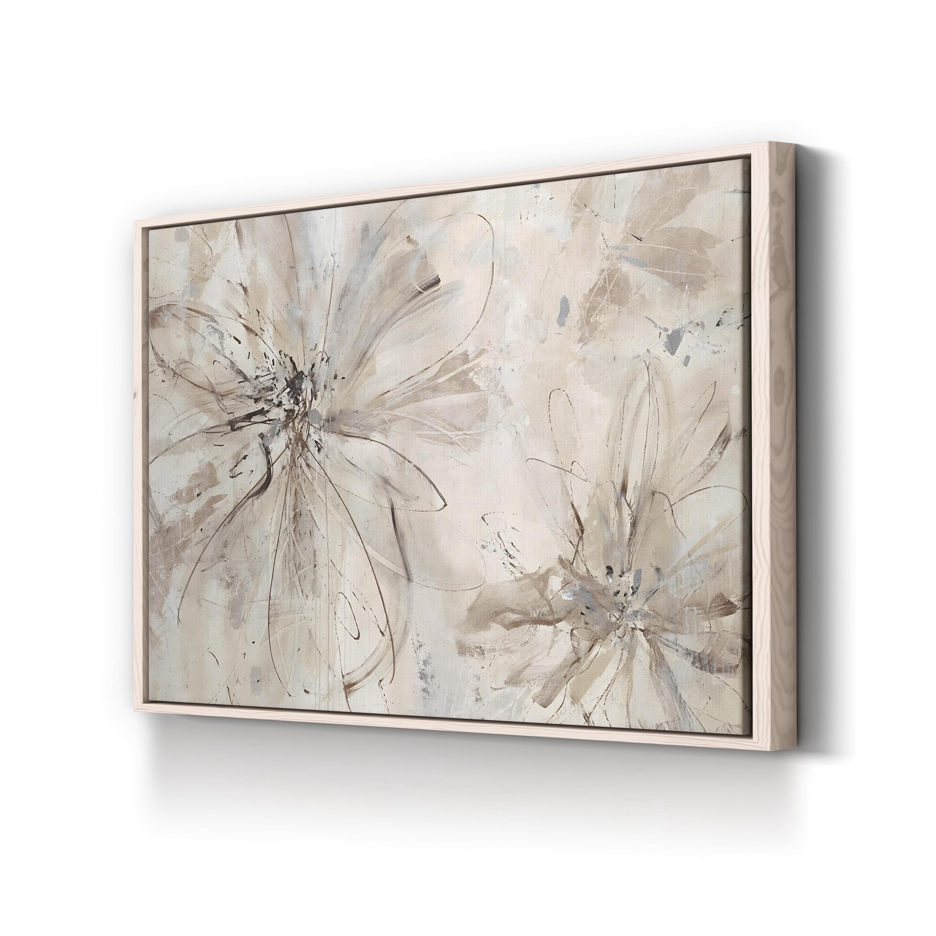 Milk and Honey Floral Wall Art by Sydney Edmunds