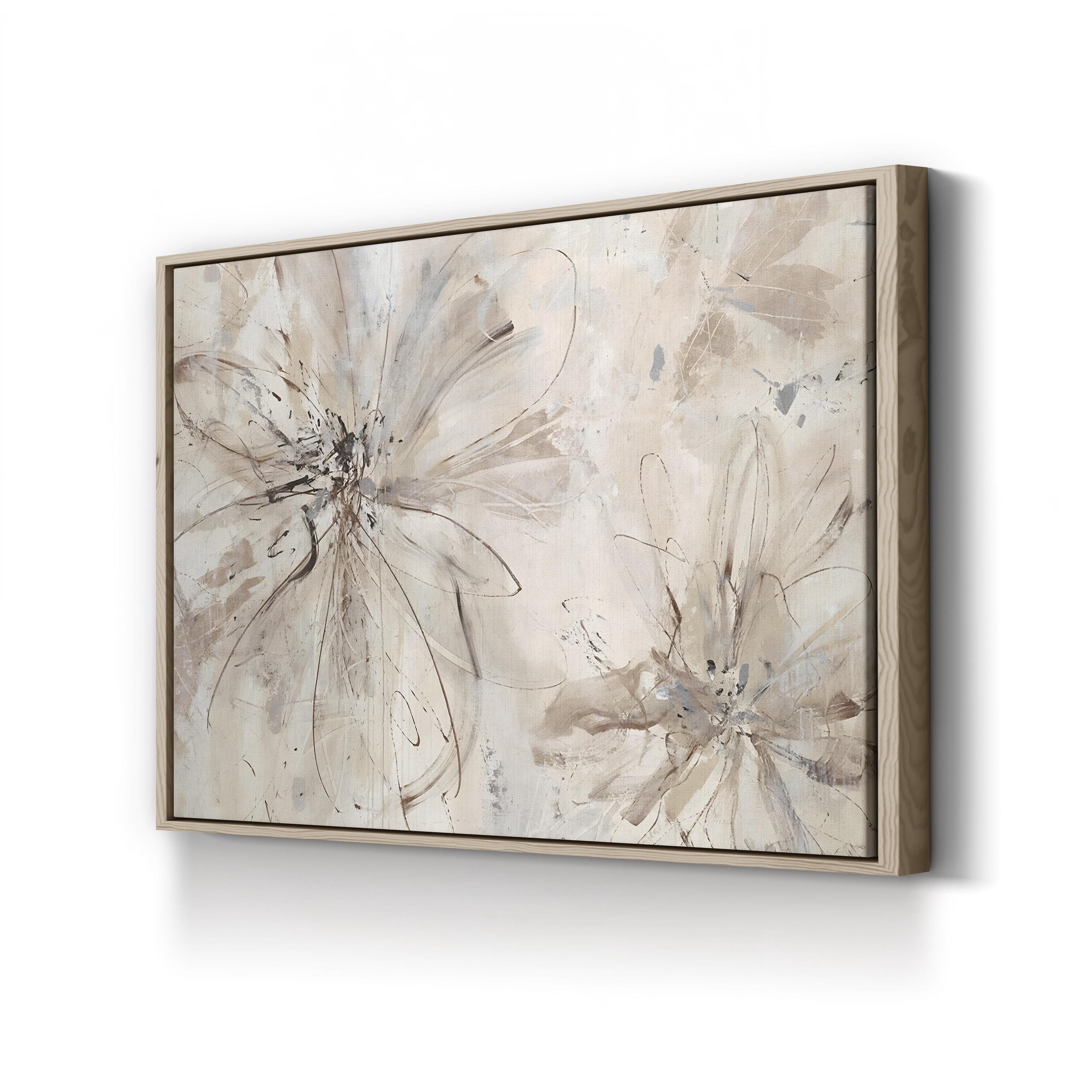 Milk and Honey Floral Wall Art by Sydney Edmunds