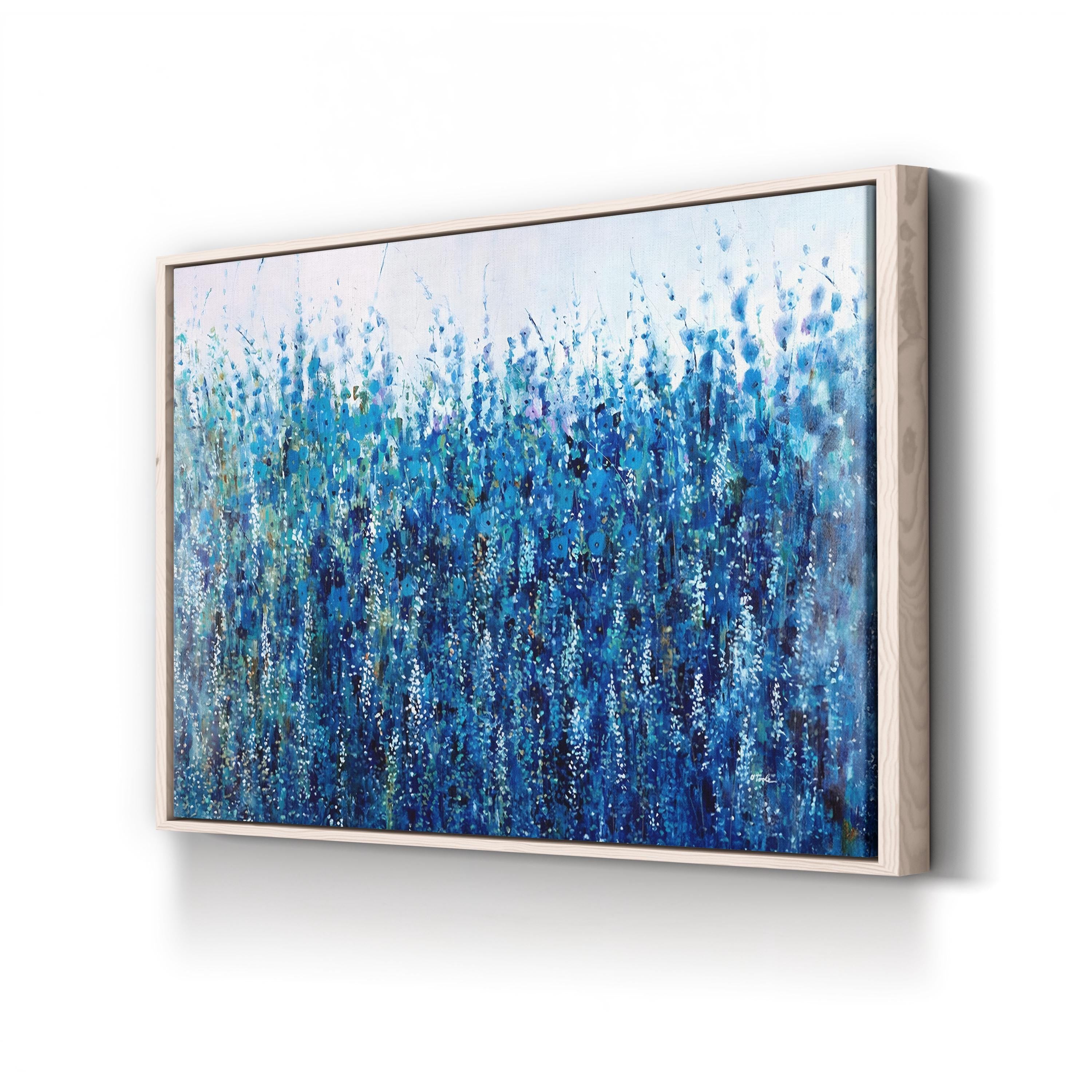 Mix of Blue Wildflowers Wall Art by Tim O’Toole