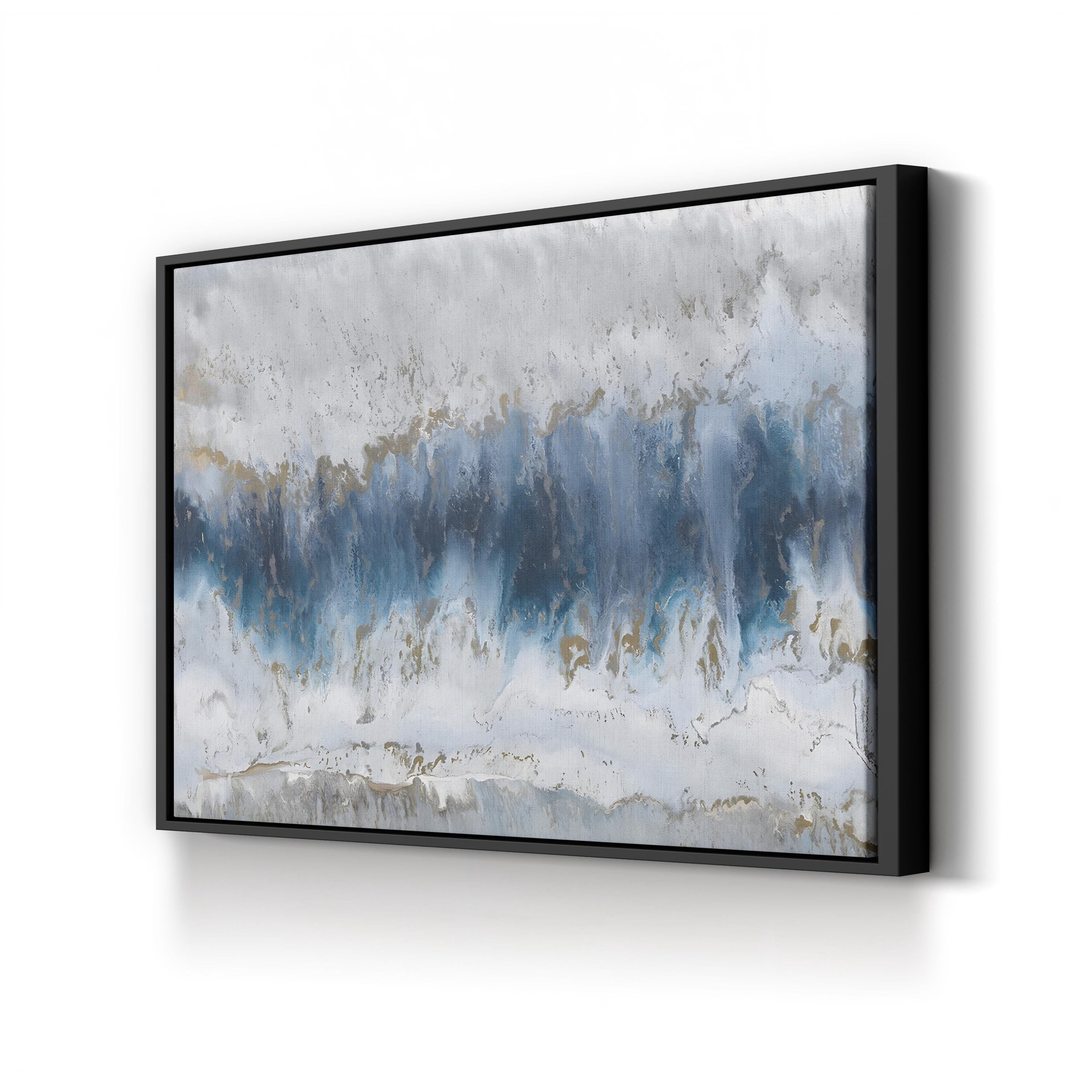 Moon Stone Wall Art by Blakely Bering – Contemporary Abstract Painting Print