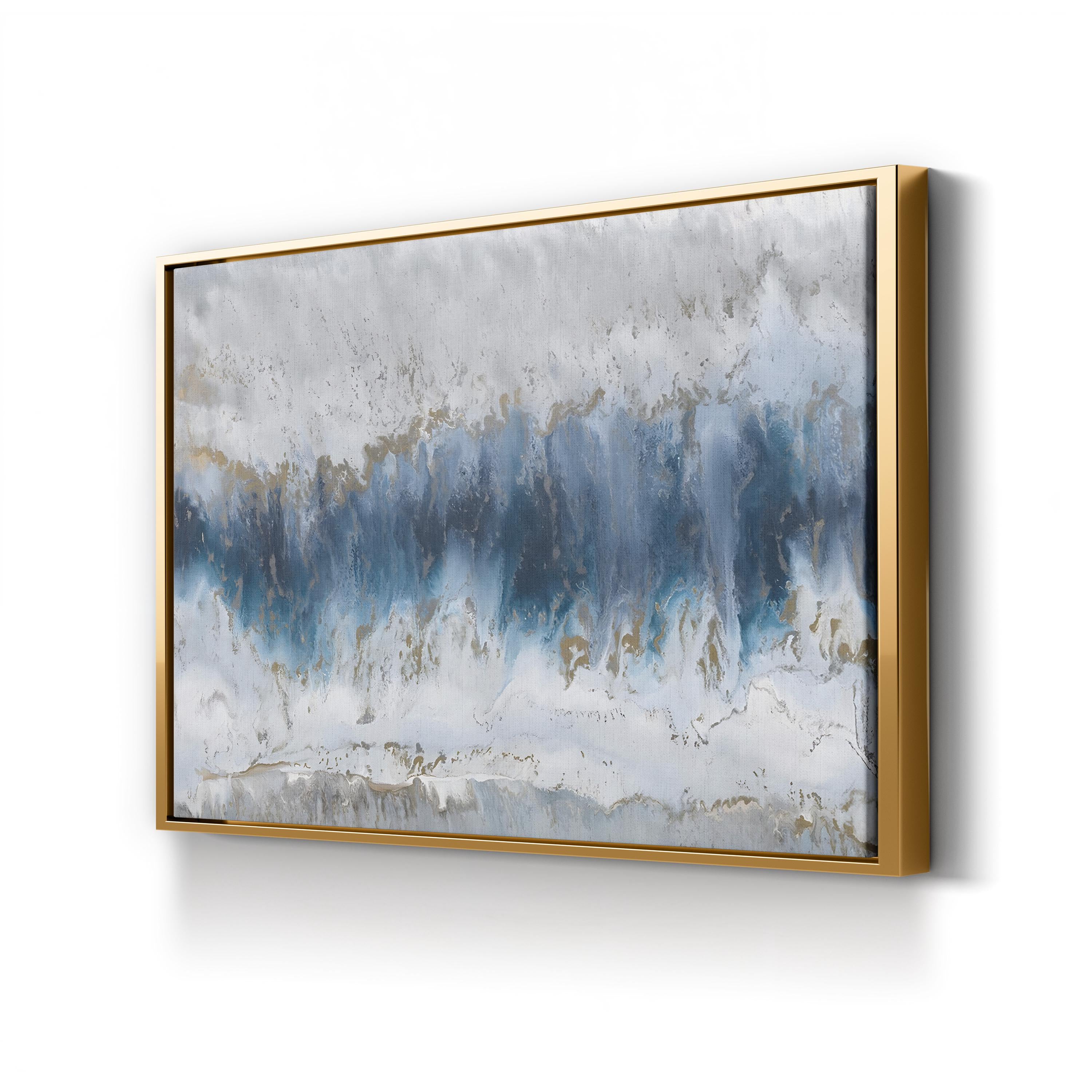Moon Stone Wall Art by Blakely Bering – Contemporary Abstract Painting Print