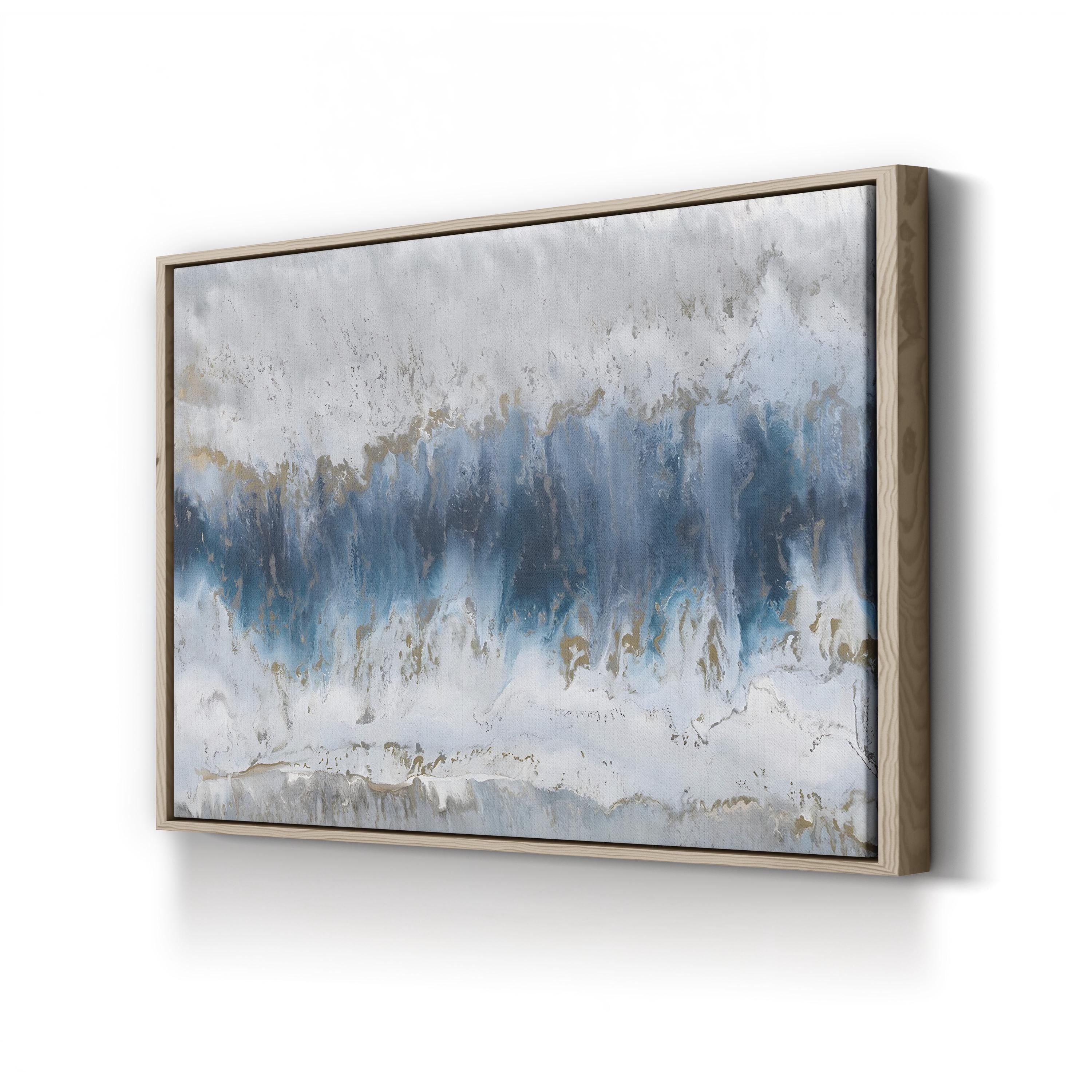 Moon Stone Wall Art by Blakely Bering – Contemporary Abstract Painting Print