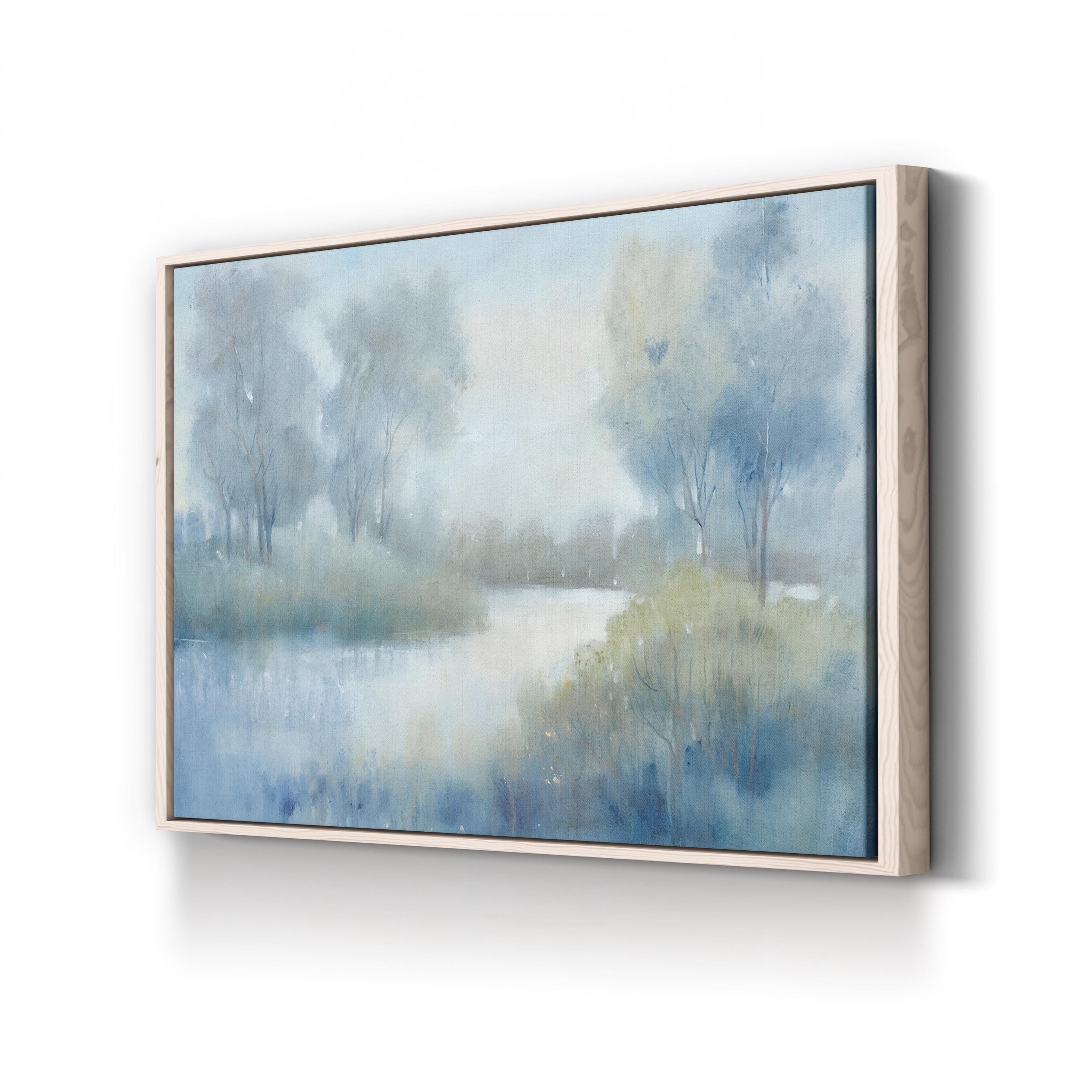 Morning at the Pond II Wall Art – Serene Landscape Canvas by Tim O’Toole