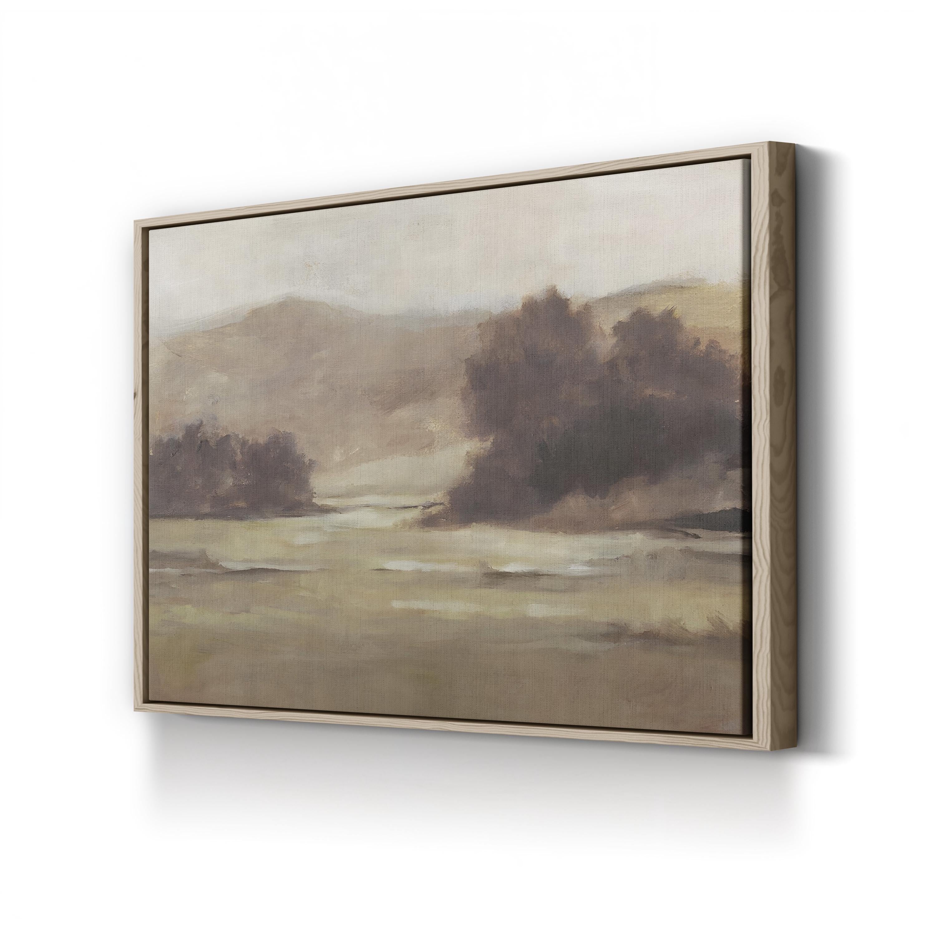Muted Landscape I Soft-Toned Rolling Hills Wall Art by Ethan Harper