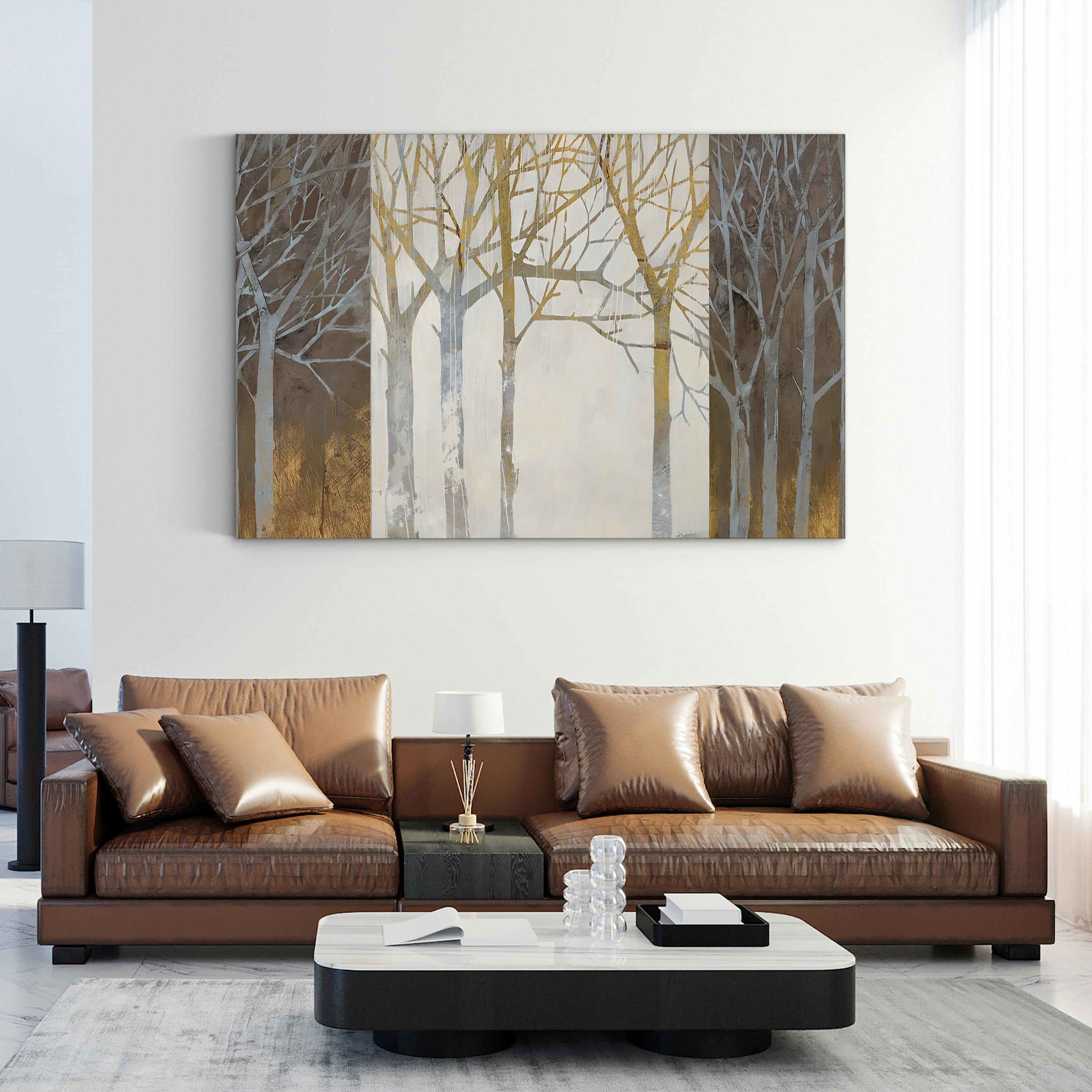 Night Fantasy Canvas Wall Art by Leonid Afremov – Colorful Impressionist Cityscape