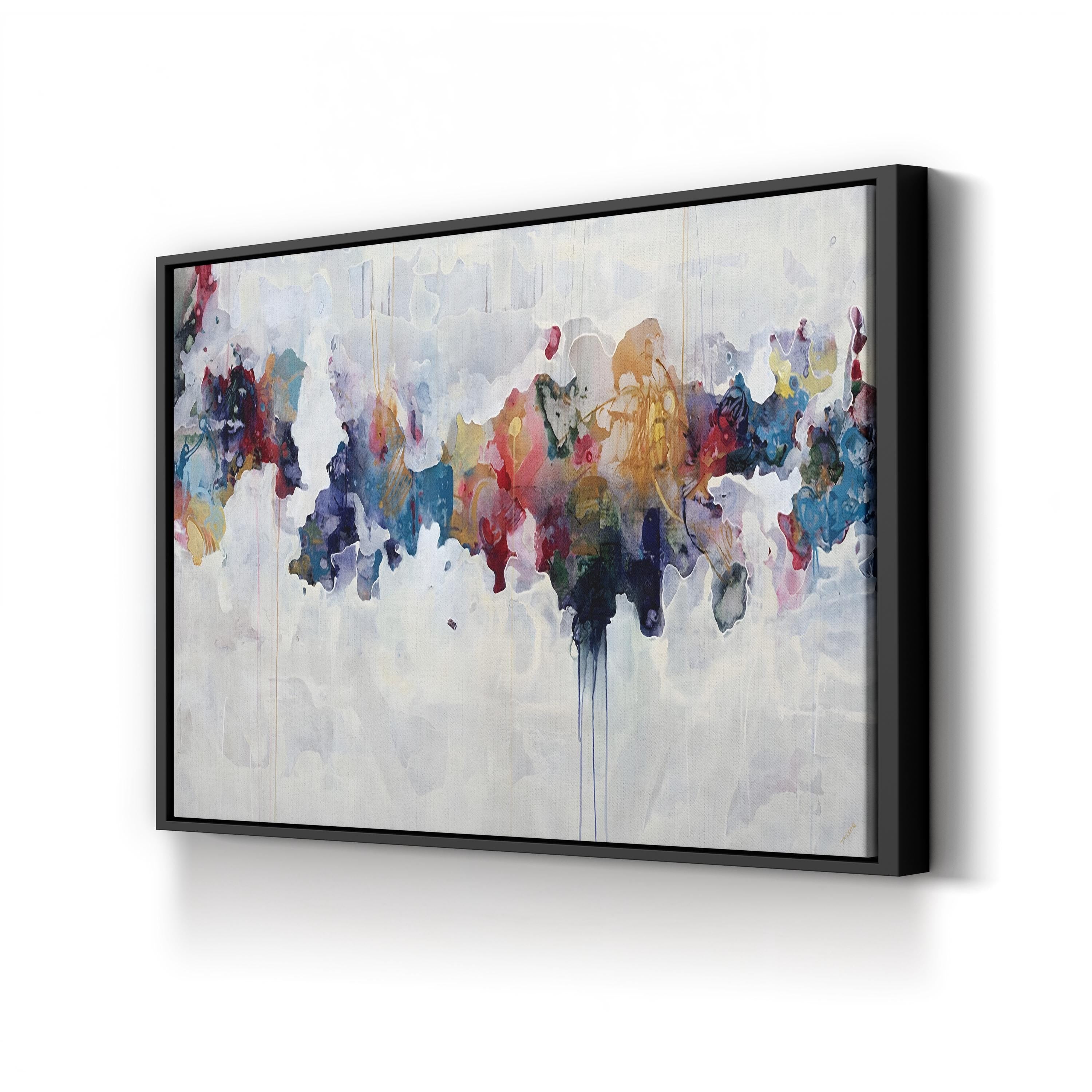 Odd Water Wall Art by Kari Taylor – Contemporary Abstract Painting Print