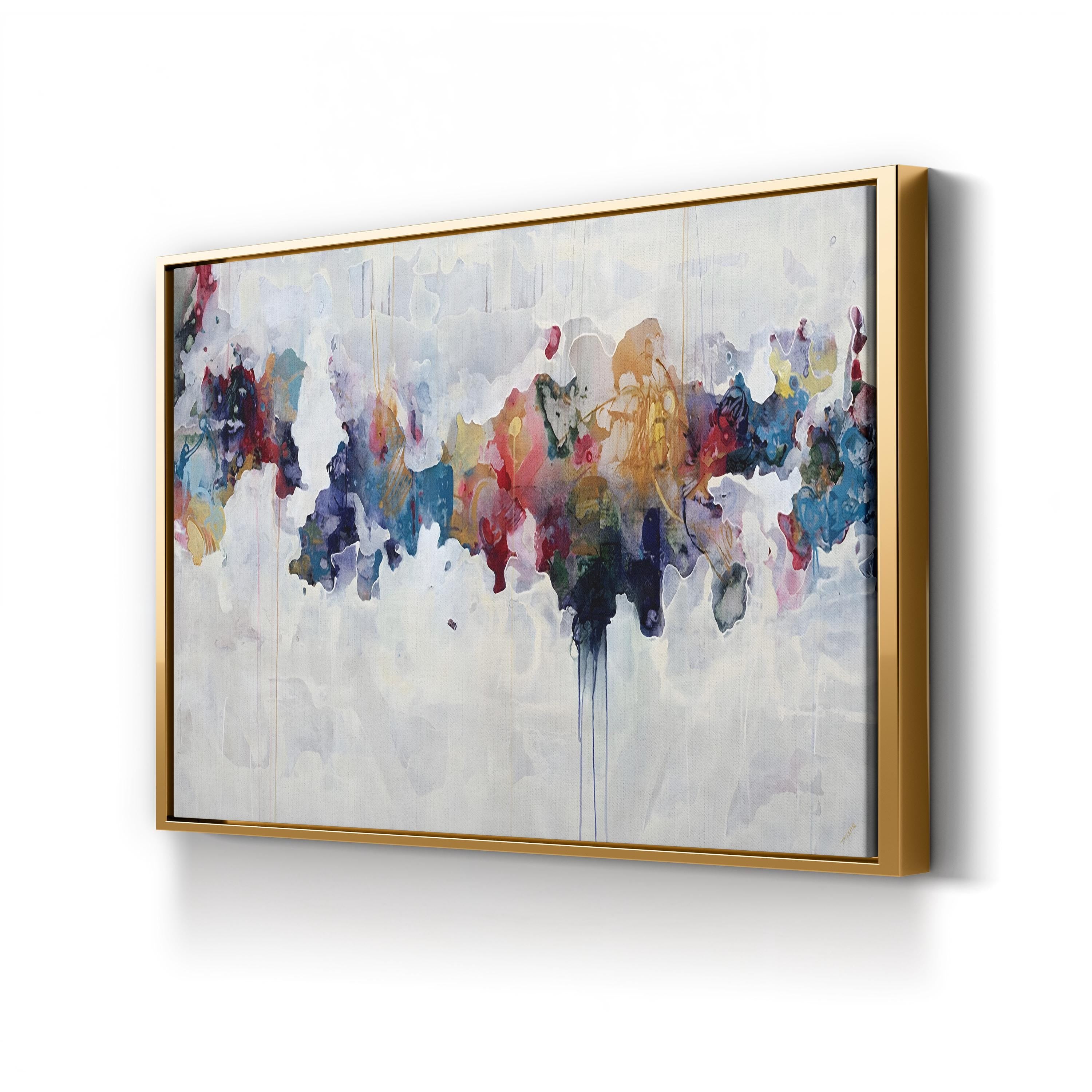 Odd Water Wall Art by Kari Taylor – Contemporary Abstract Painting Print