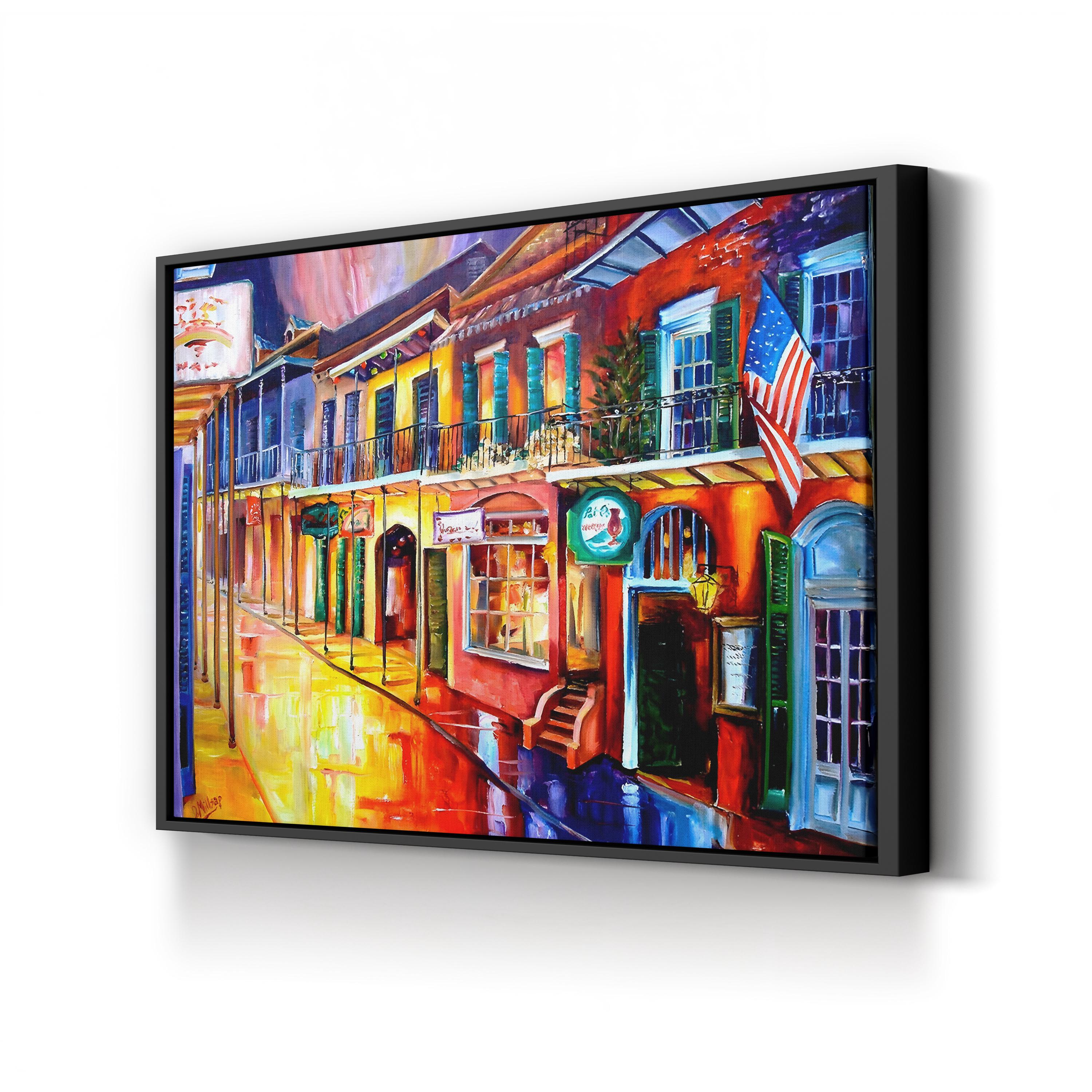 Pat O’s on Bourbon Wall Art by Diane Millsap