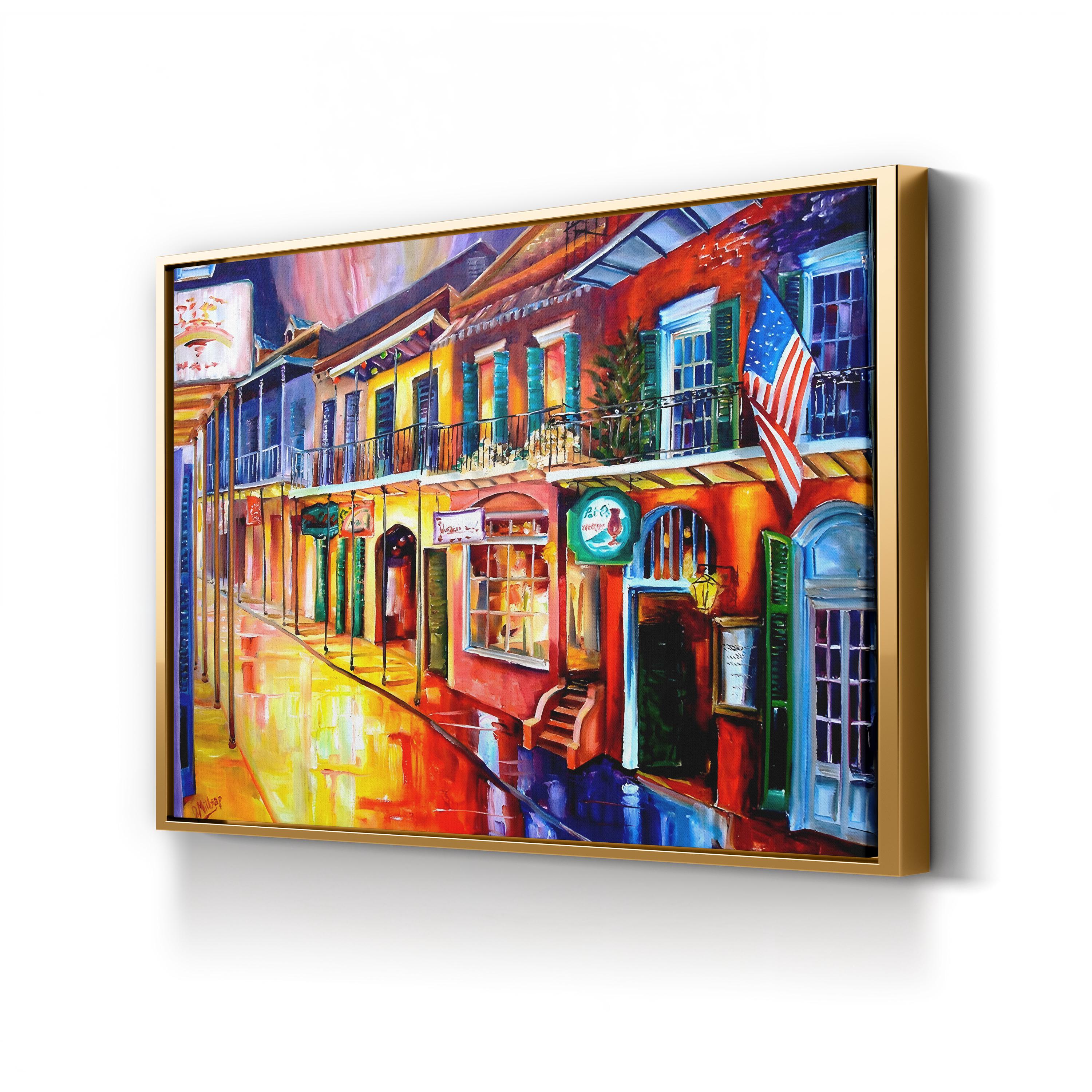 Pat O’s on Bourbon Wall Art by Diane Millsap