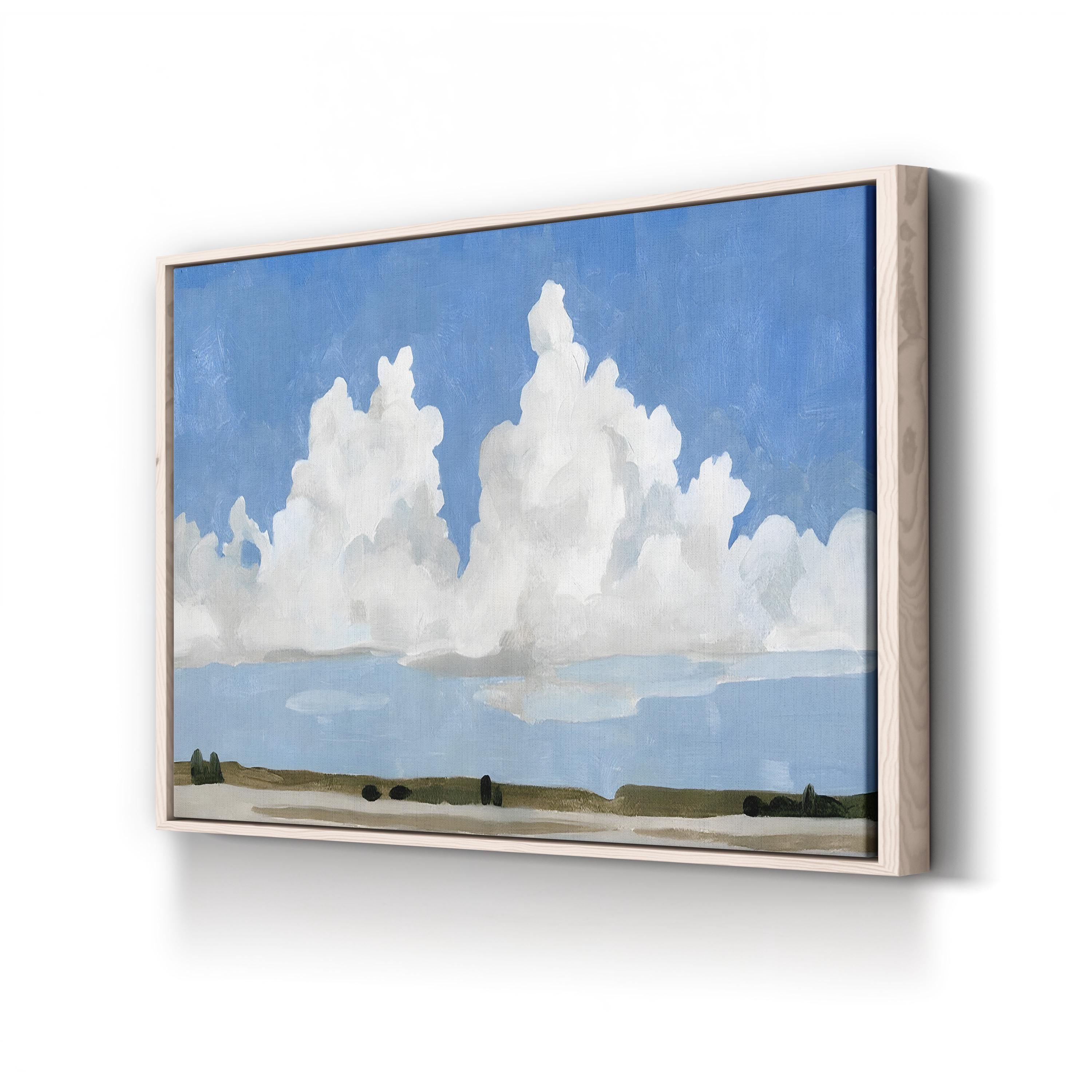 Picnic Landscape II Wall Art – Contemporary Serene Landscape by Emma Caroline