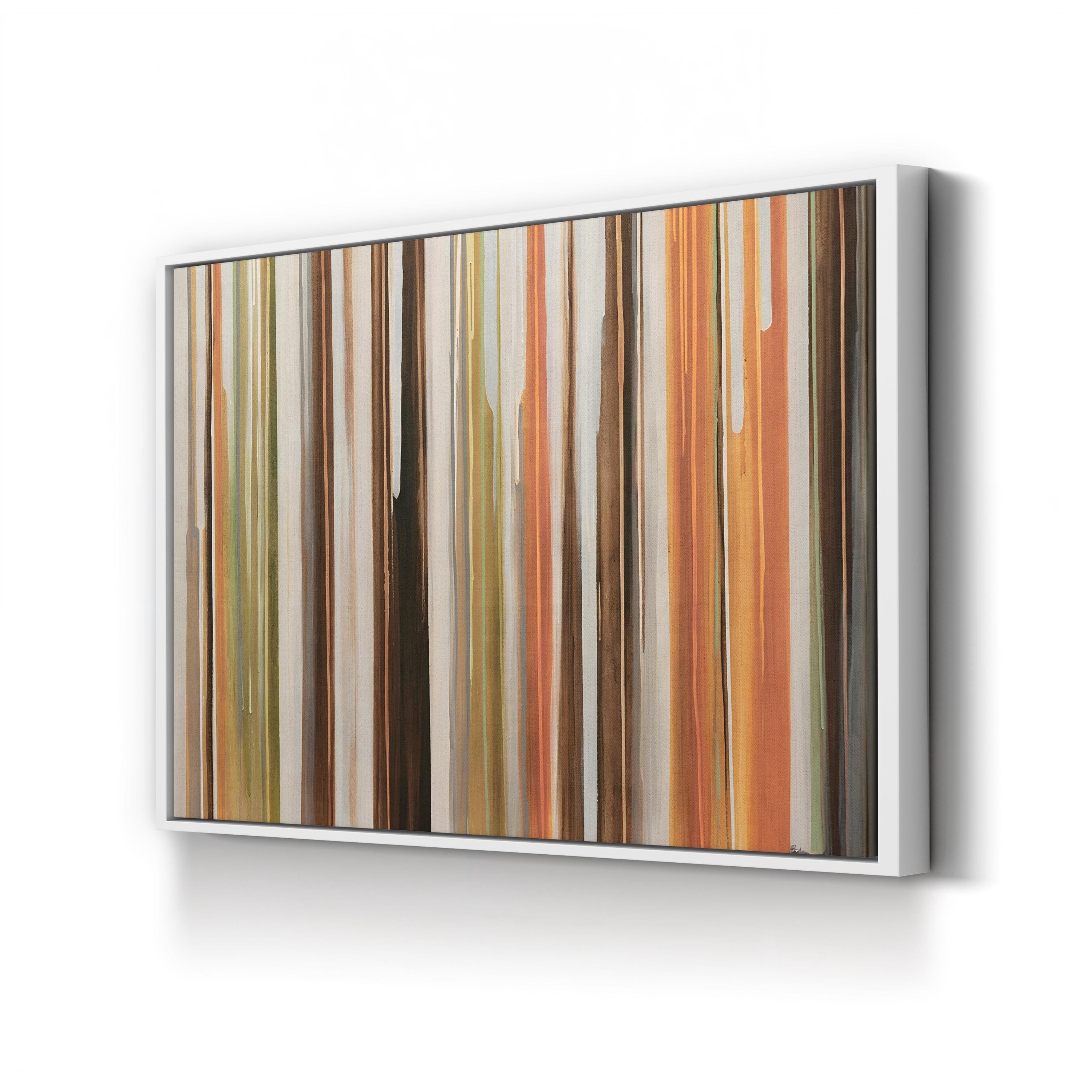 Polish II Wall Art | Contemporary Gold & Black Abstract Canvas by Sydney Edmunds
