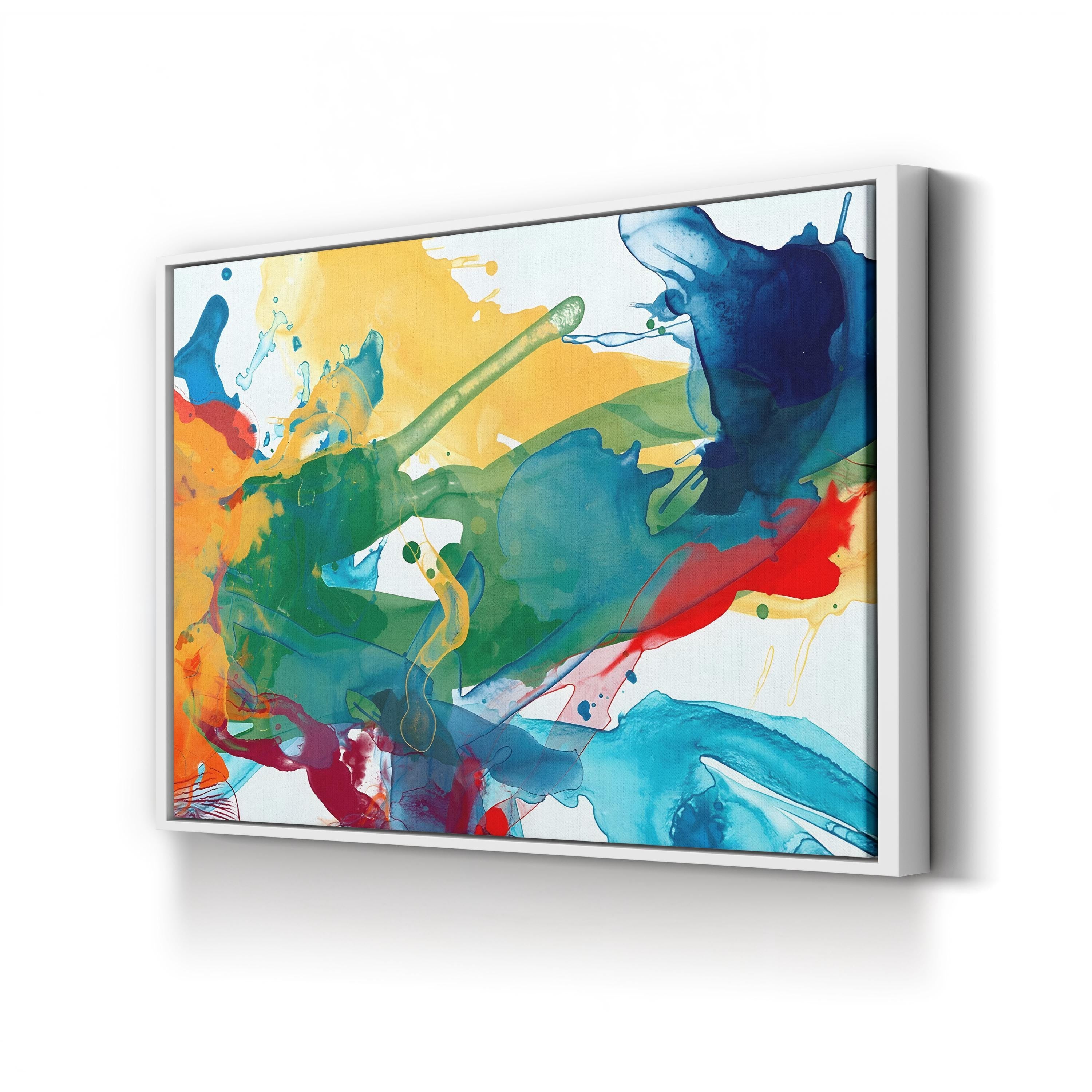 Primary Abstract I Wall Art by June Erica Vess