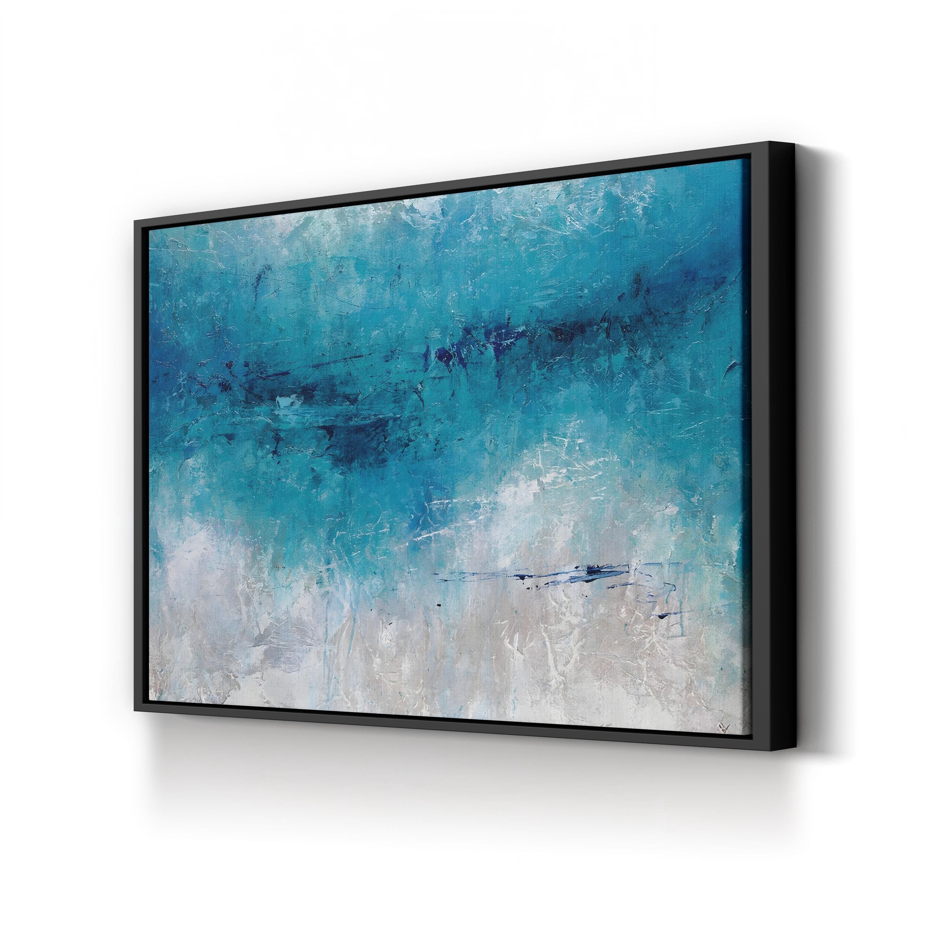 Reach III Wall Art by Joshua Schicker | Contemporary Abstract Motivational Canvas