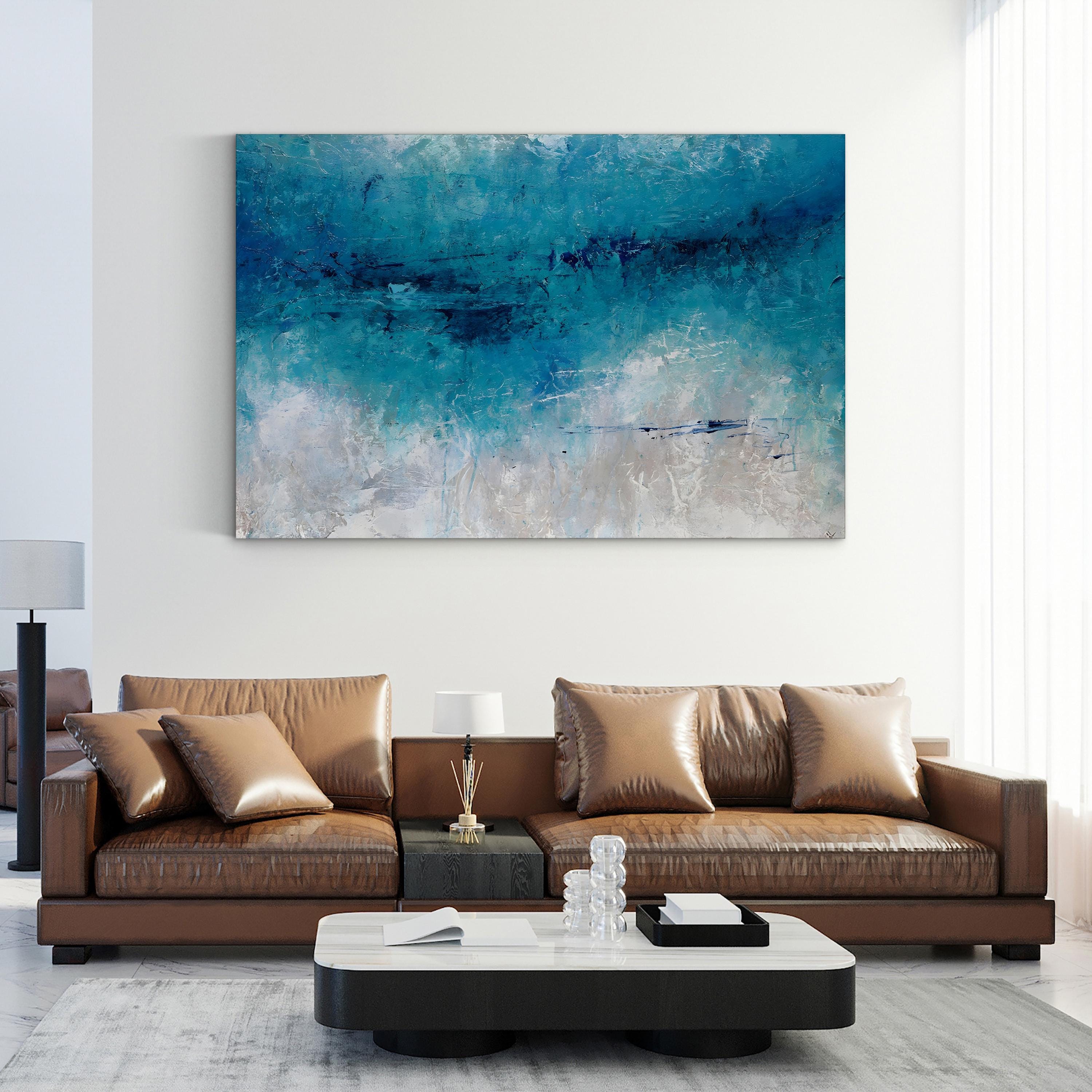 Reach III Wall Art by Joshua Schicker | Contemporary Abstract Motivational Canvas