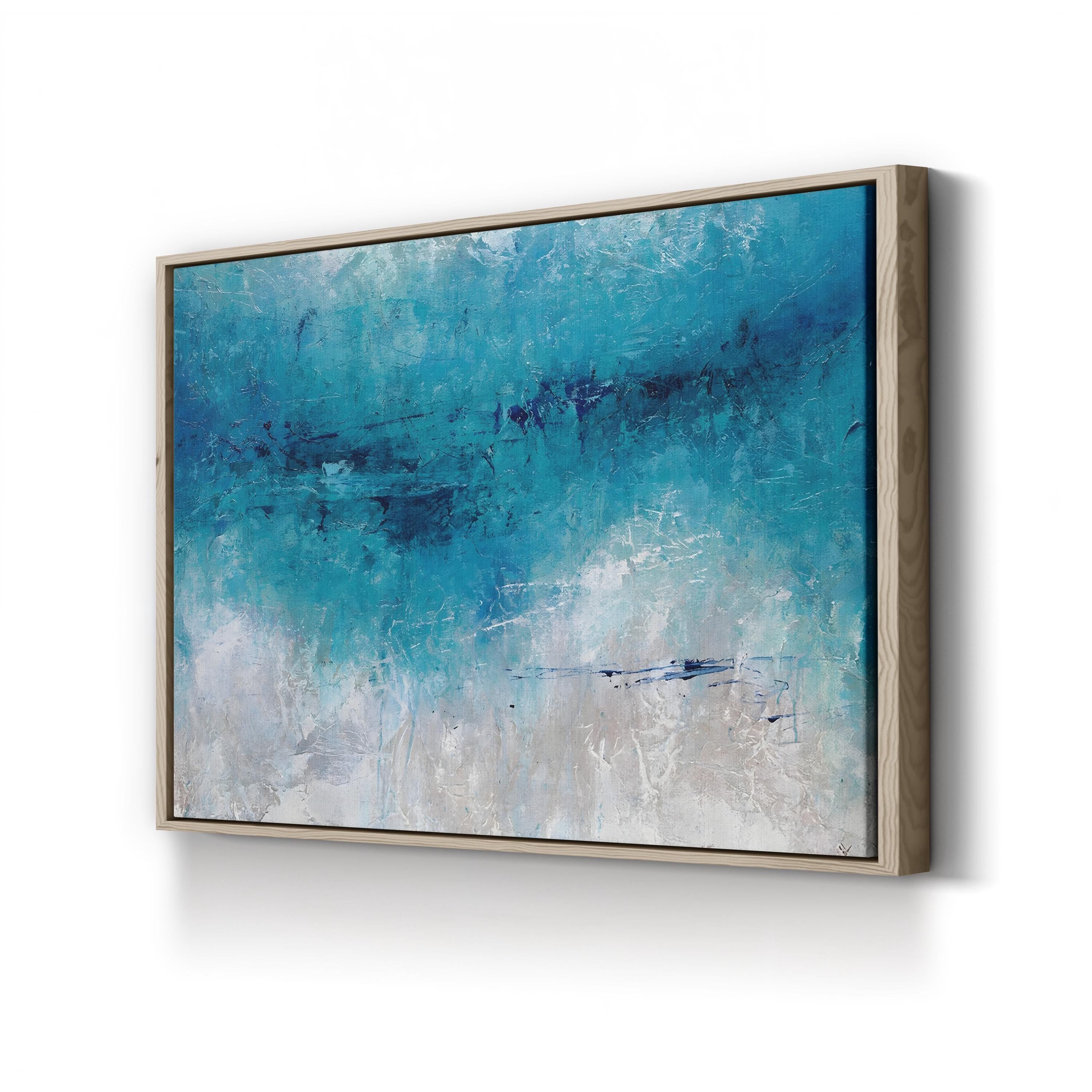 Reach III Wall Art by Joshua Schicker | Contemporary Abstract Motivational Canvas