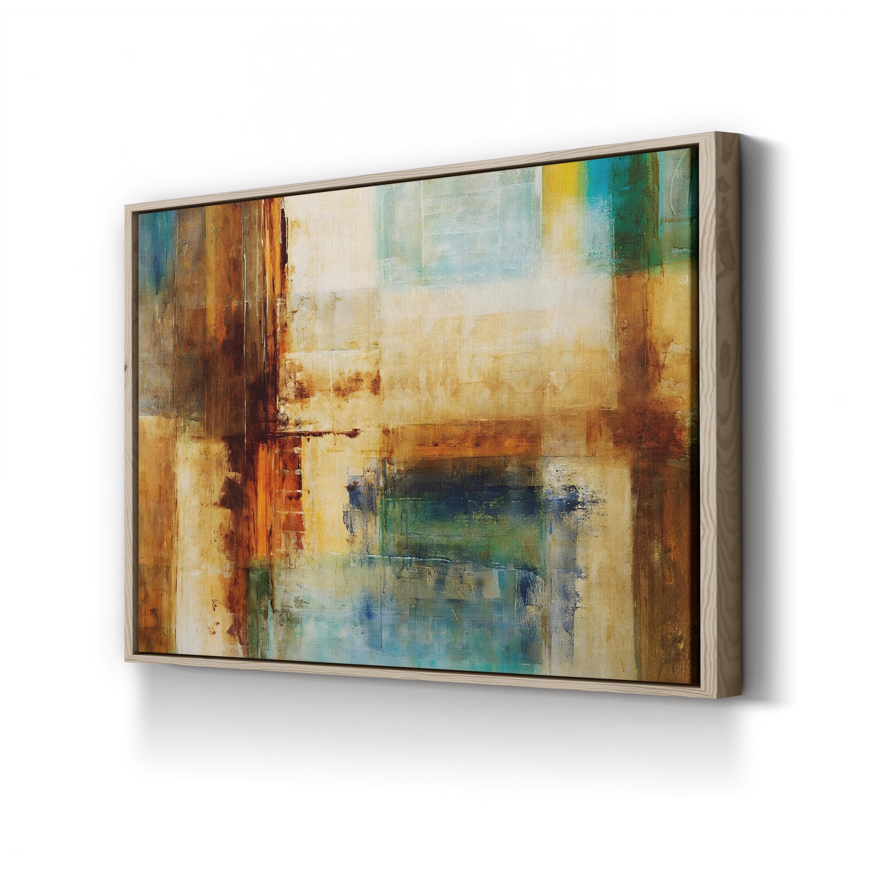 Recumbent Color Block Abstract – Joshua Schicker Wall Art | Contemporary Abstract Canvas Print