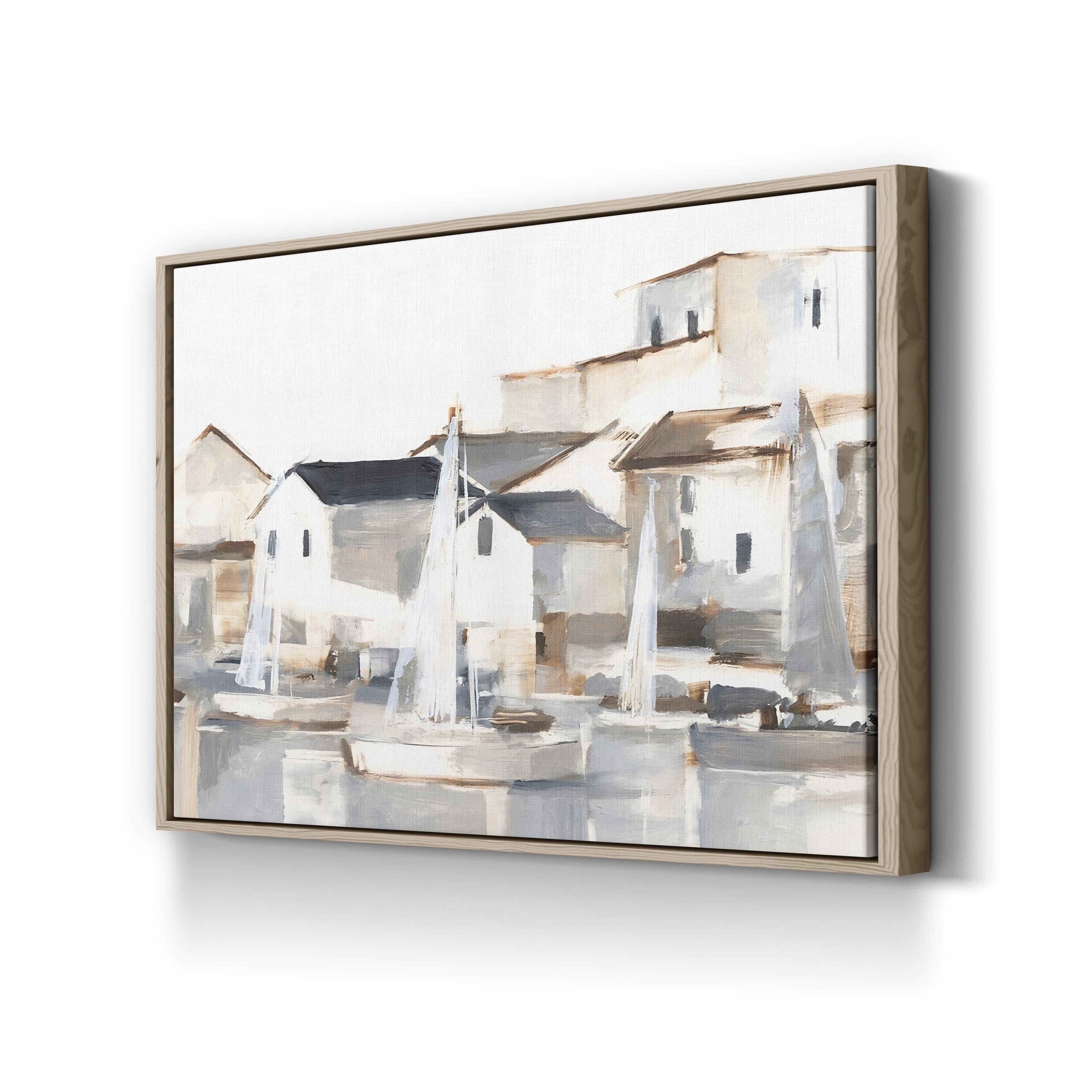 Right Conditions II Wall Art by Ethan Harper – Contemporary Coastal Nautical Canvas