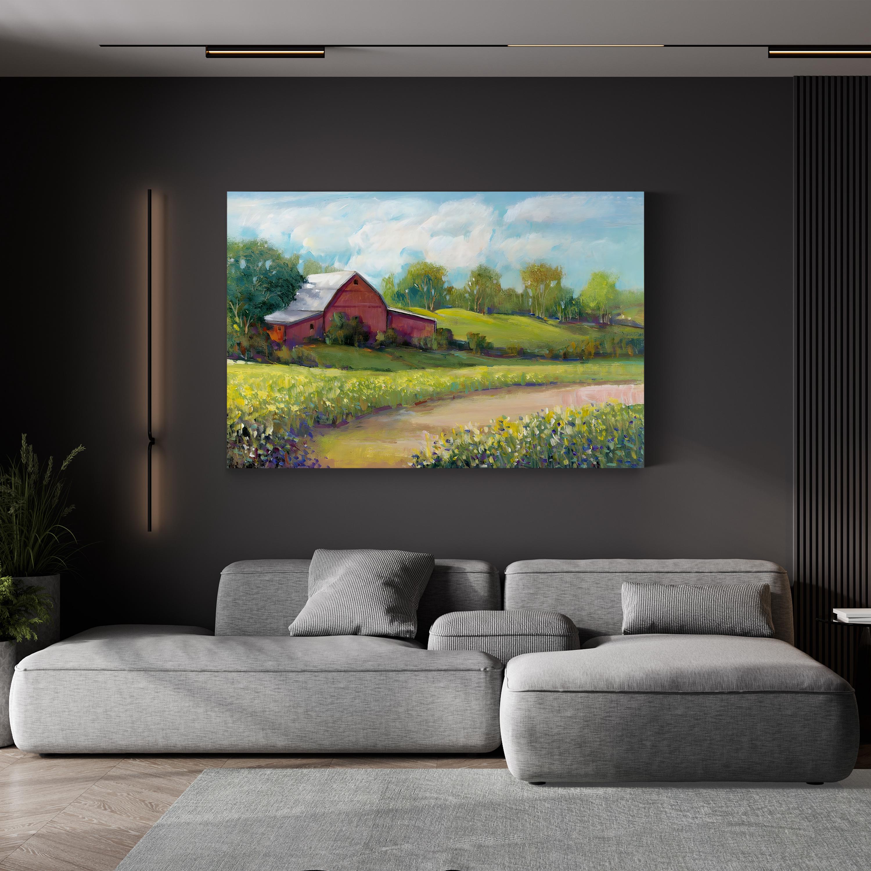Rural America II Wall Art by Tim O’Toole – Pastoral Countryside Landscape Canvas