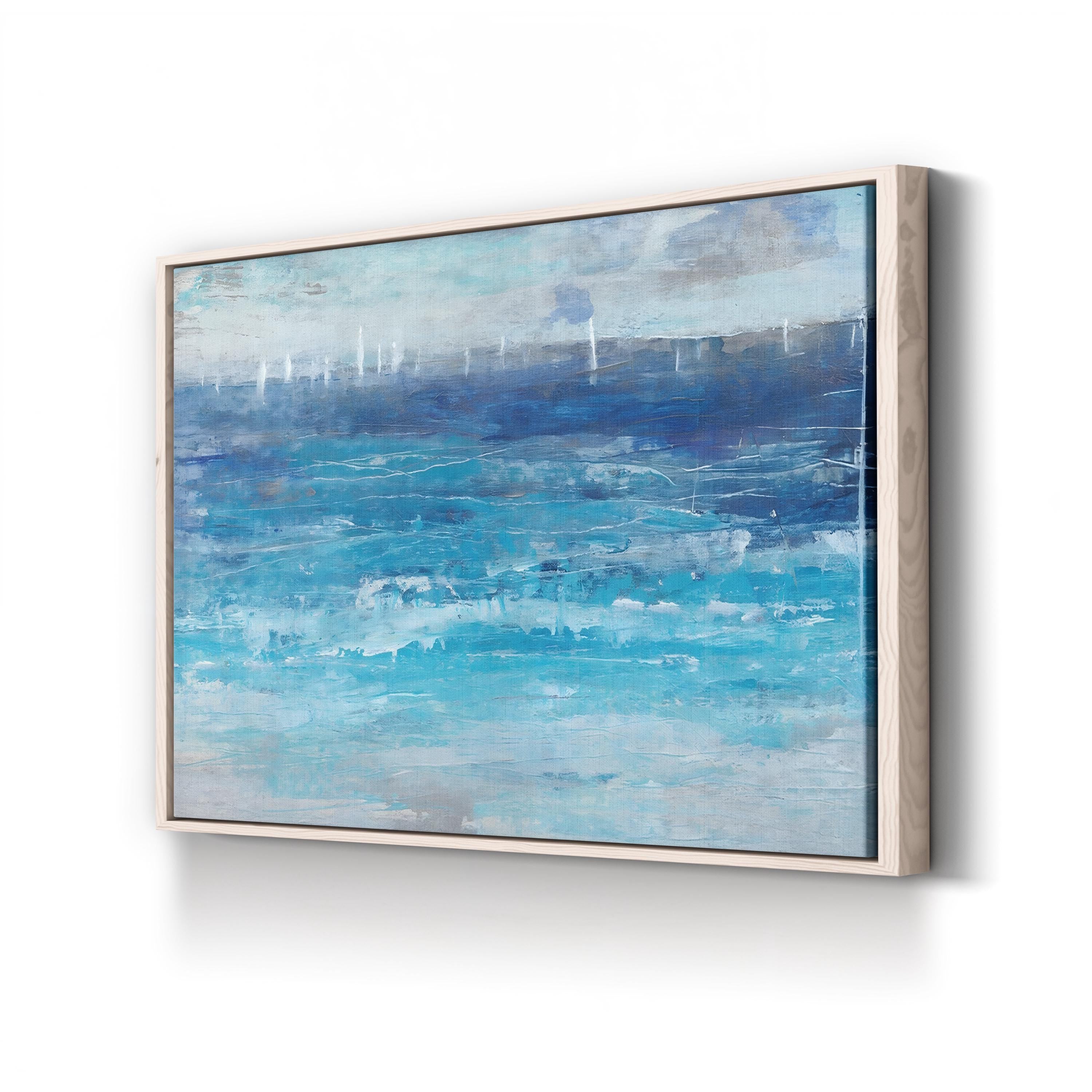Sailing Afar I – Contemporary Abstract Ocean Wave Wall Art by Tim O’Toole