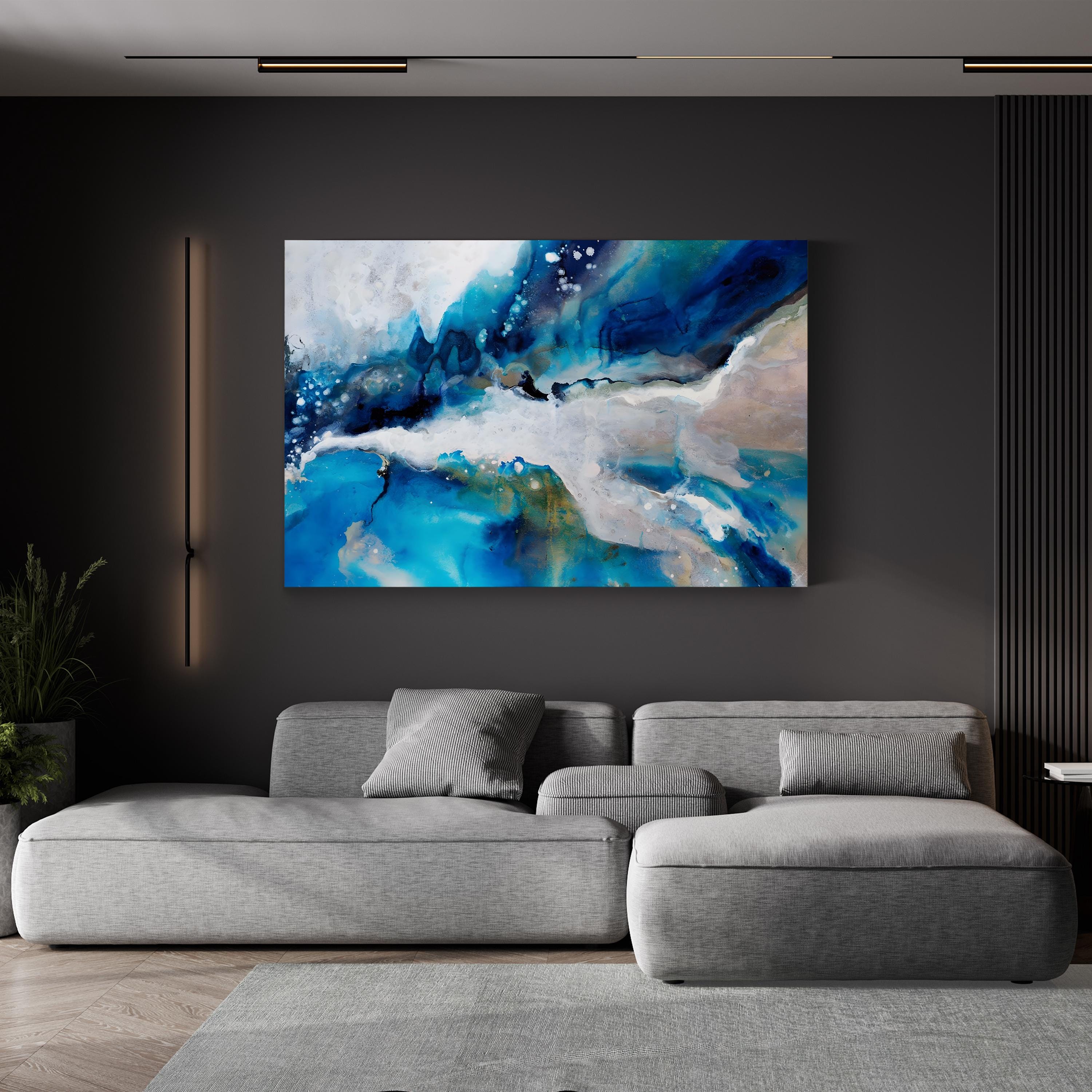 Splitting Ways Wall Art by Rikki Drotar