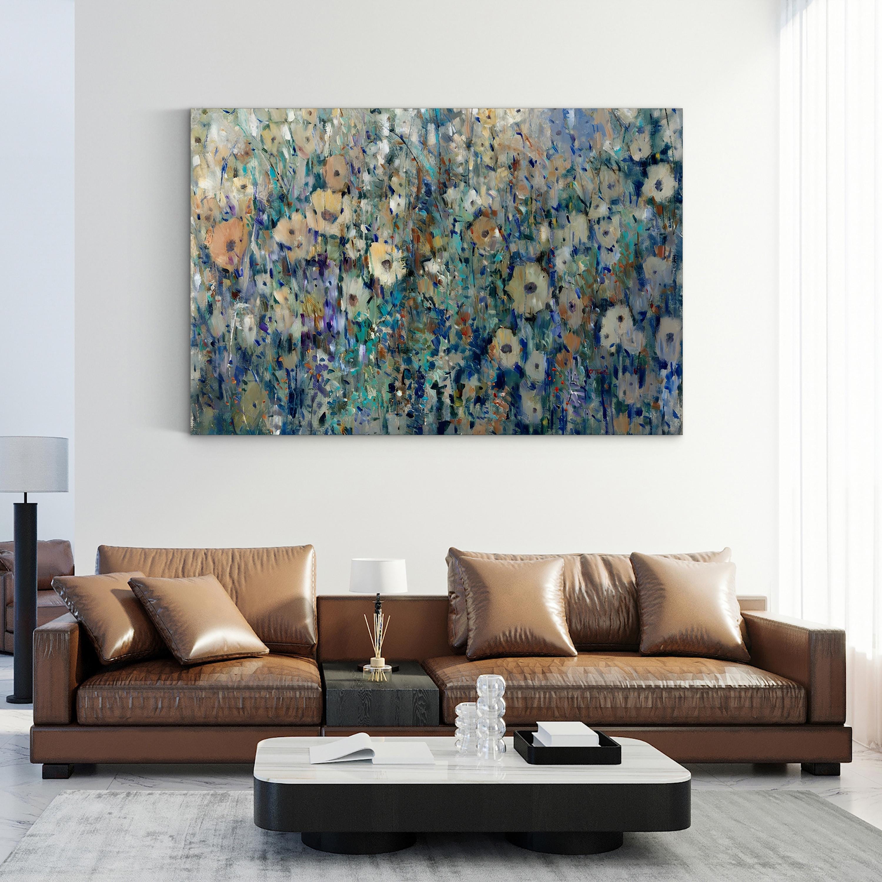Spring Eternal Wall Art by Tim O’Toole: Contemporary Floral Canvas Print