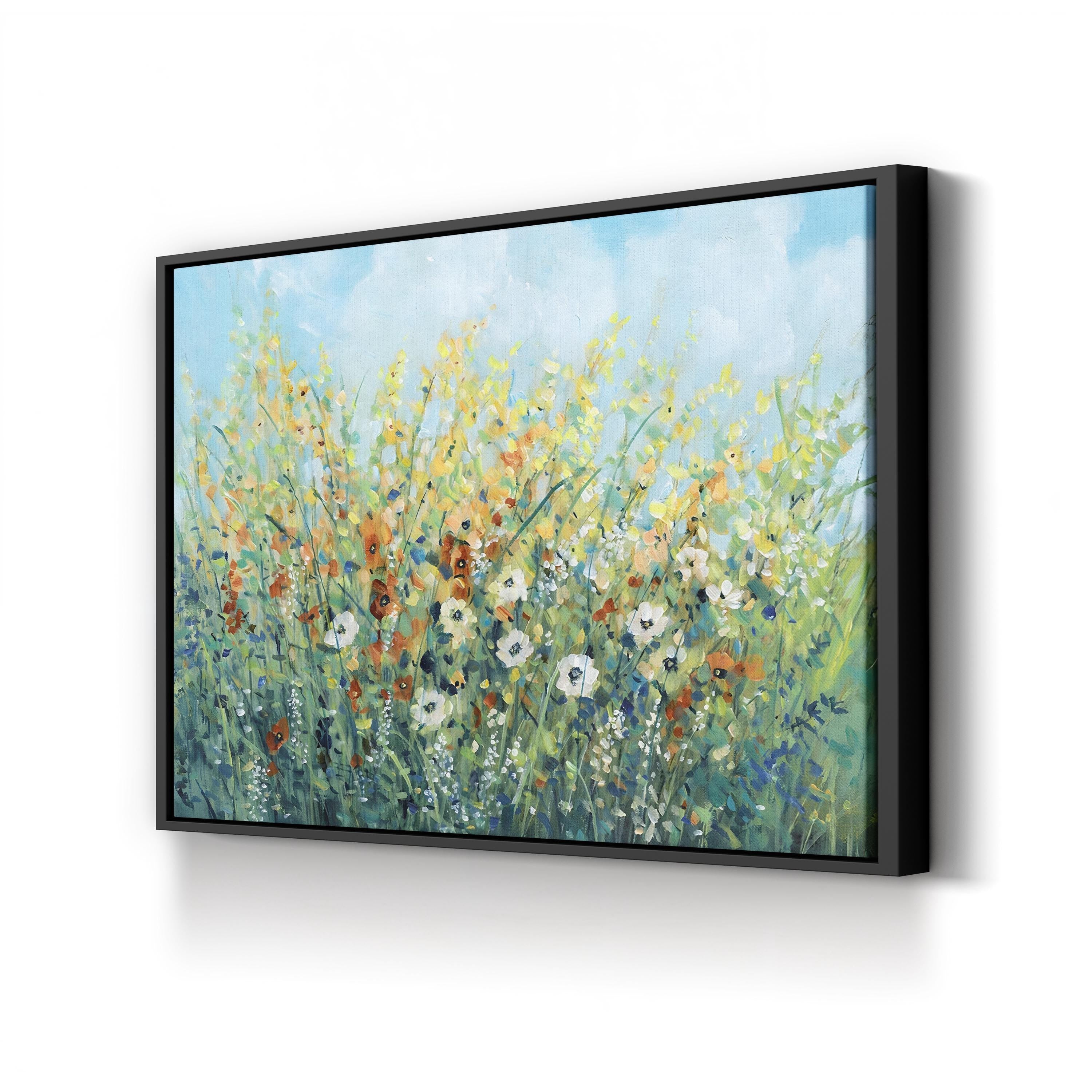 Summer Flowering I Wall Art by Tim O’Toole – Contemporary Floral Canvas Print