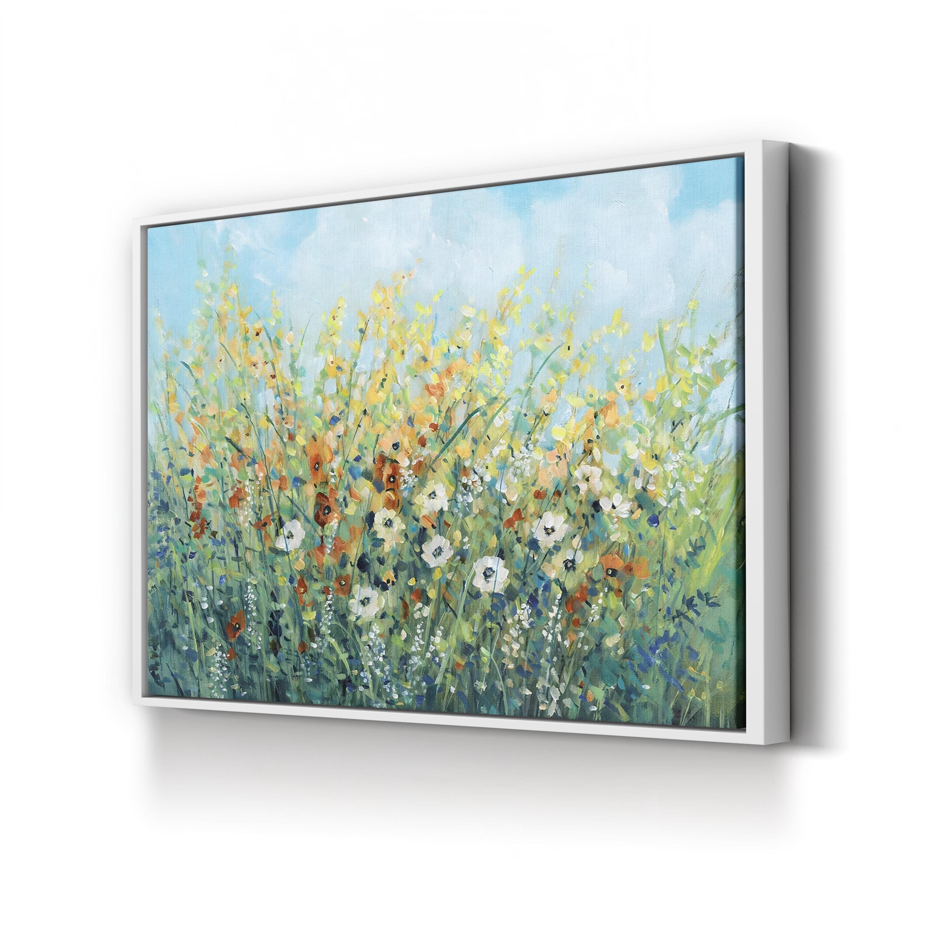 Summer Flowering I Wall Art by Tim O’Toole – Contemporary Floral Canvas Print