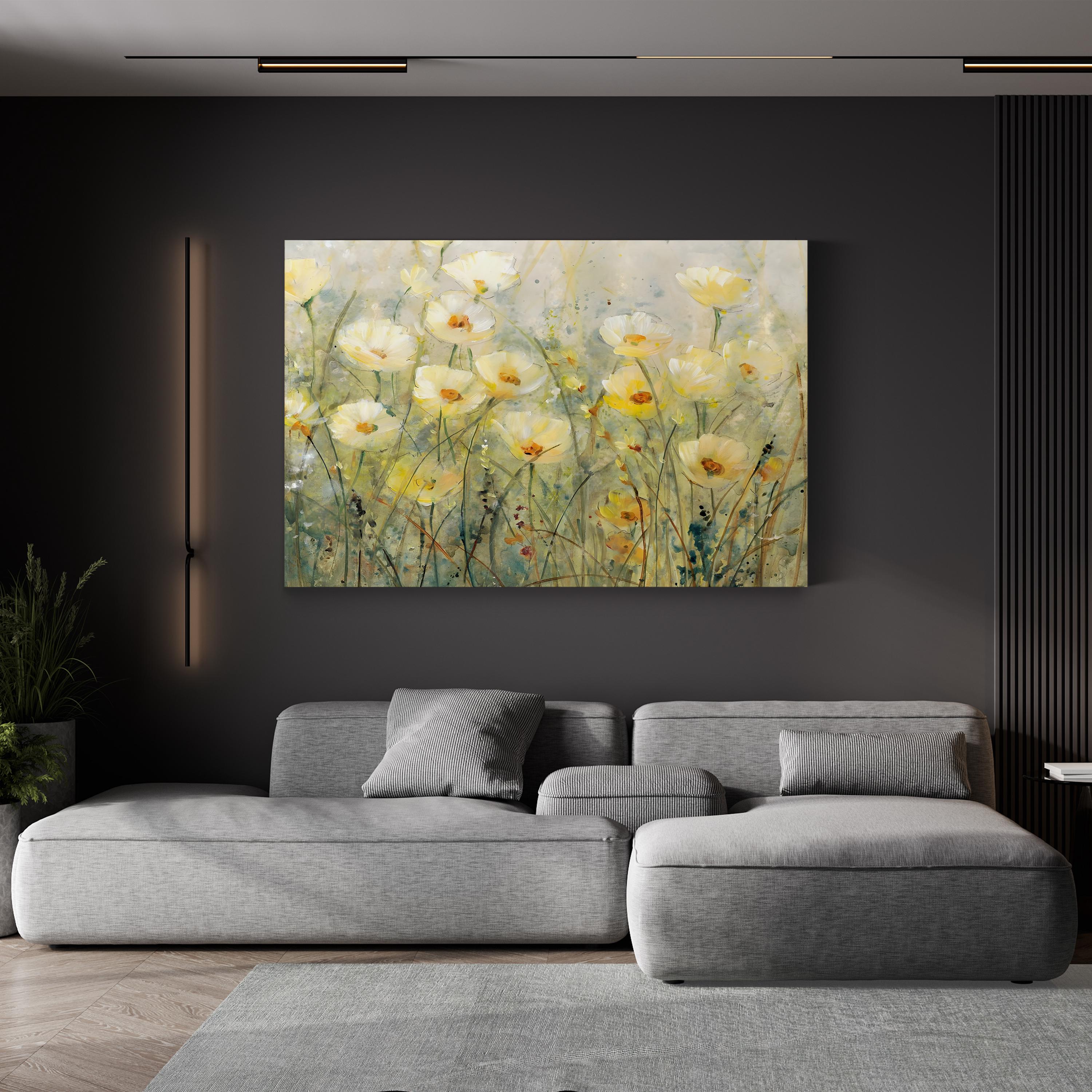 Summer in Bloom I Wall Art by Tim O’Toole – Contemporary Floral Canvas Print
