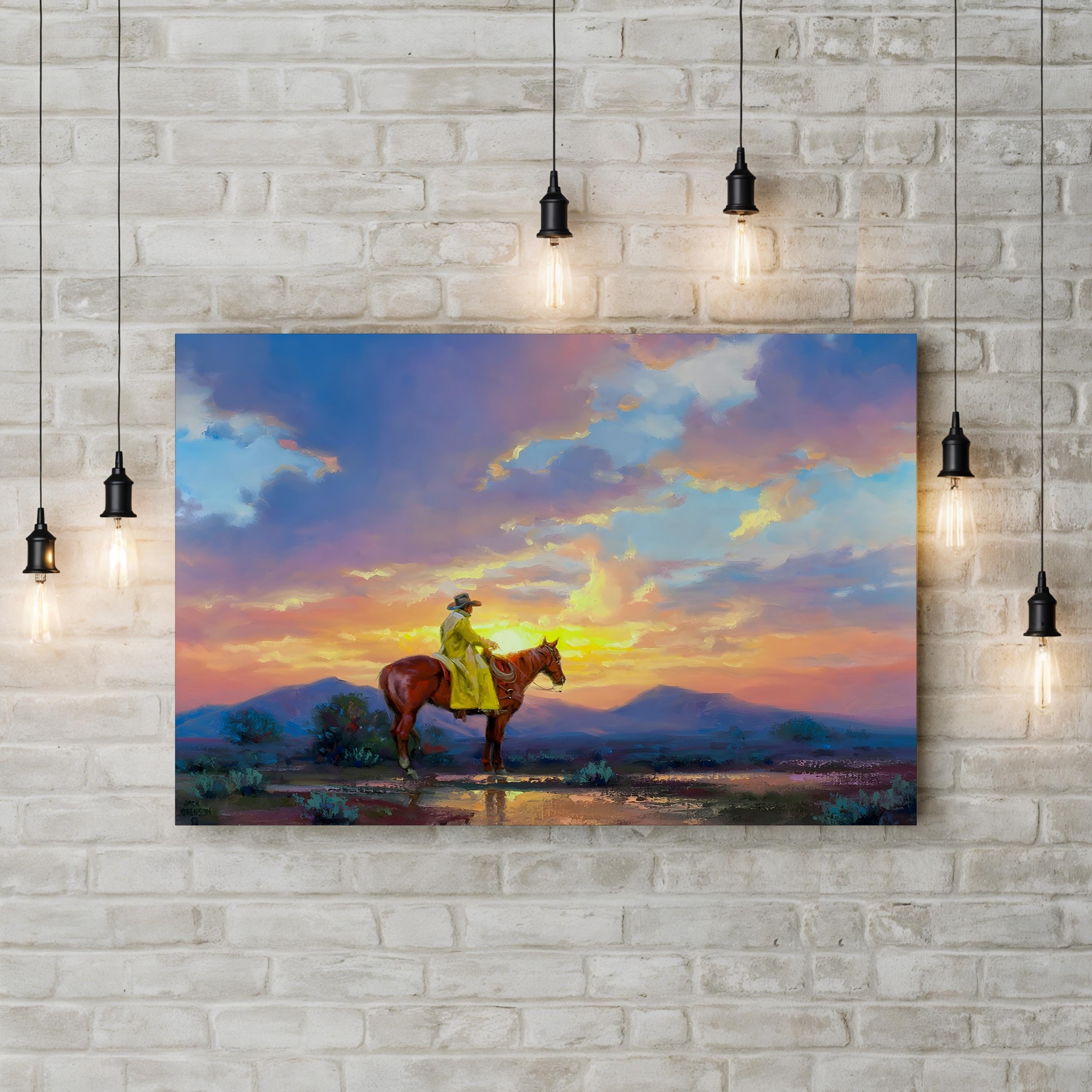 Sun Burn Wall Art by Jack Sorenson