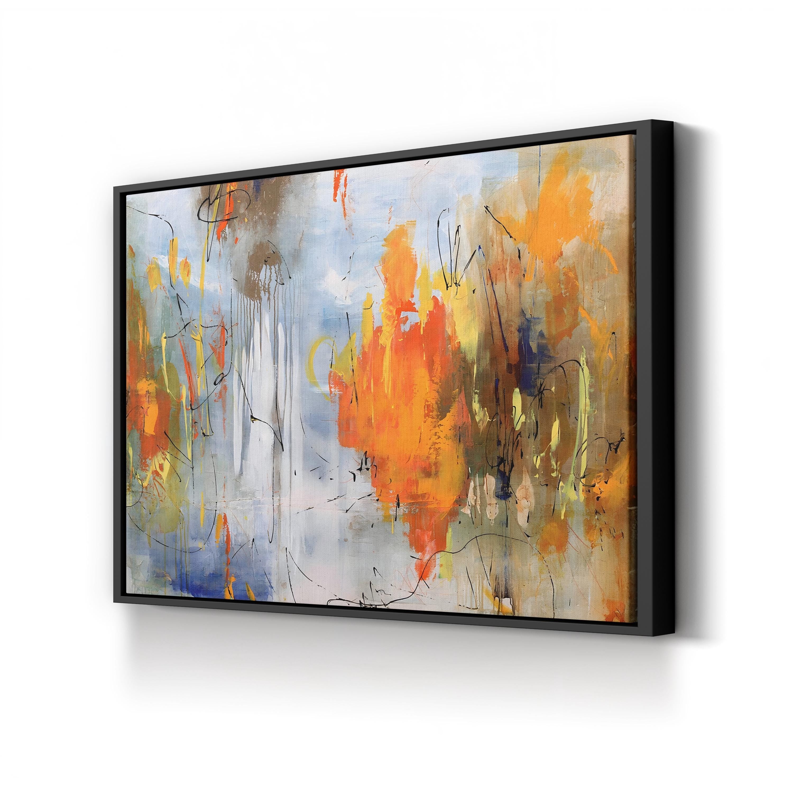 Sundowners Wall Art by Joshua Schicker | Contemporary Abstract Sunset Canvas Print