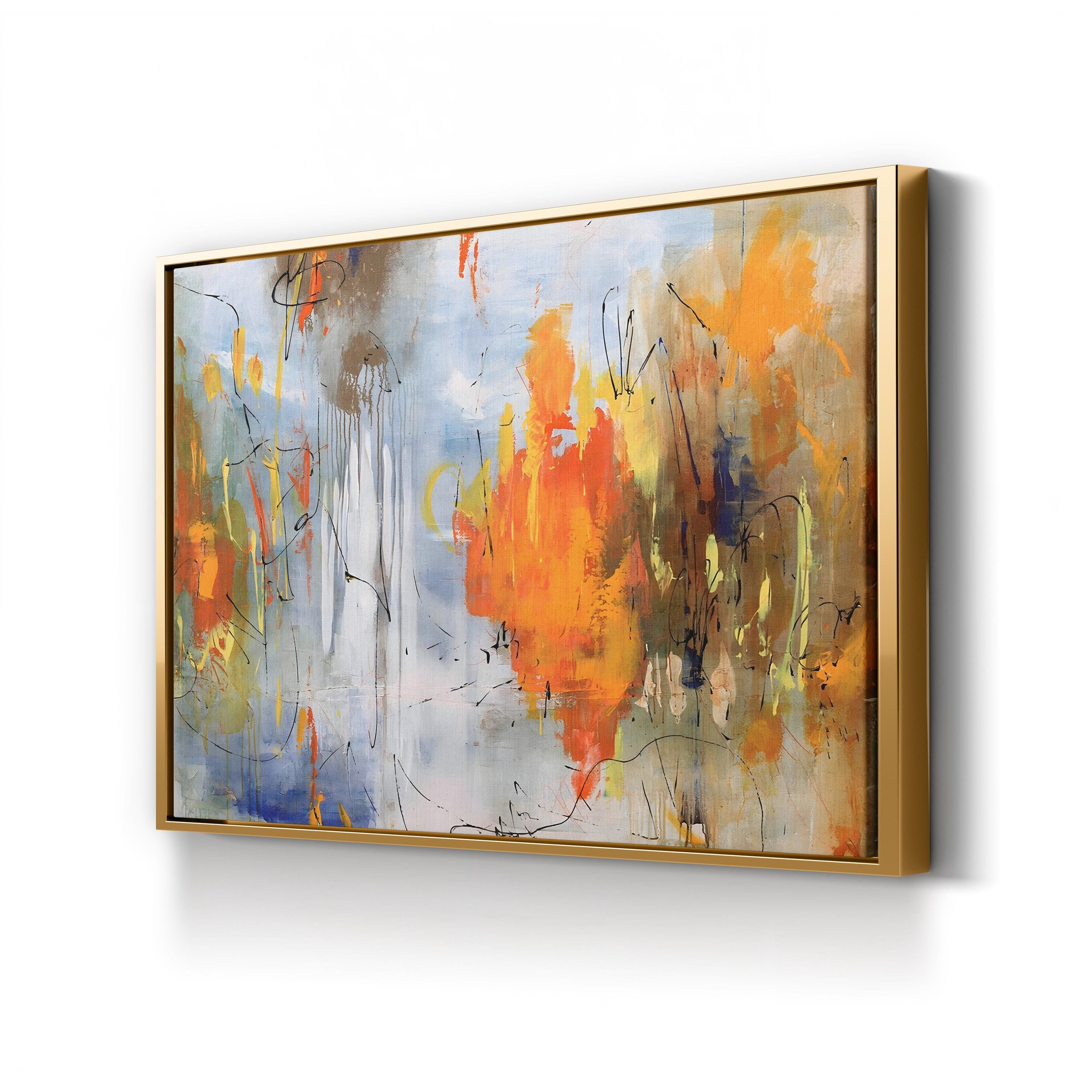 Sundowners Wall Art by Joshua Schicker | Contemporary Abstract Sunset Canvas Print