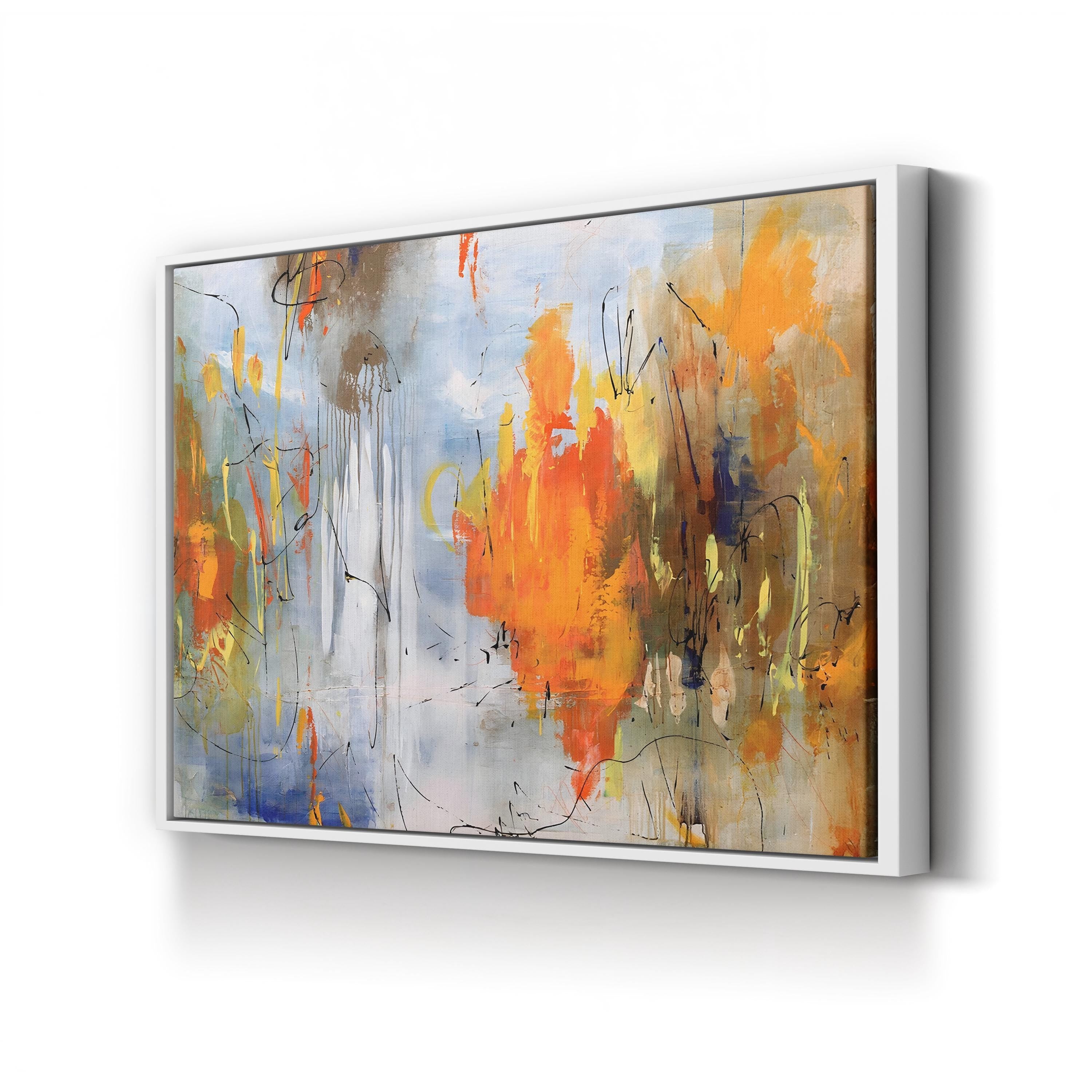 Sundowners Wall Art by Joshua Schicker | Contemporary Abstract Sunset Canvas Print