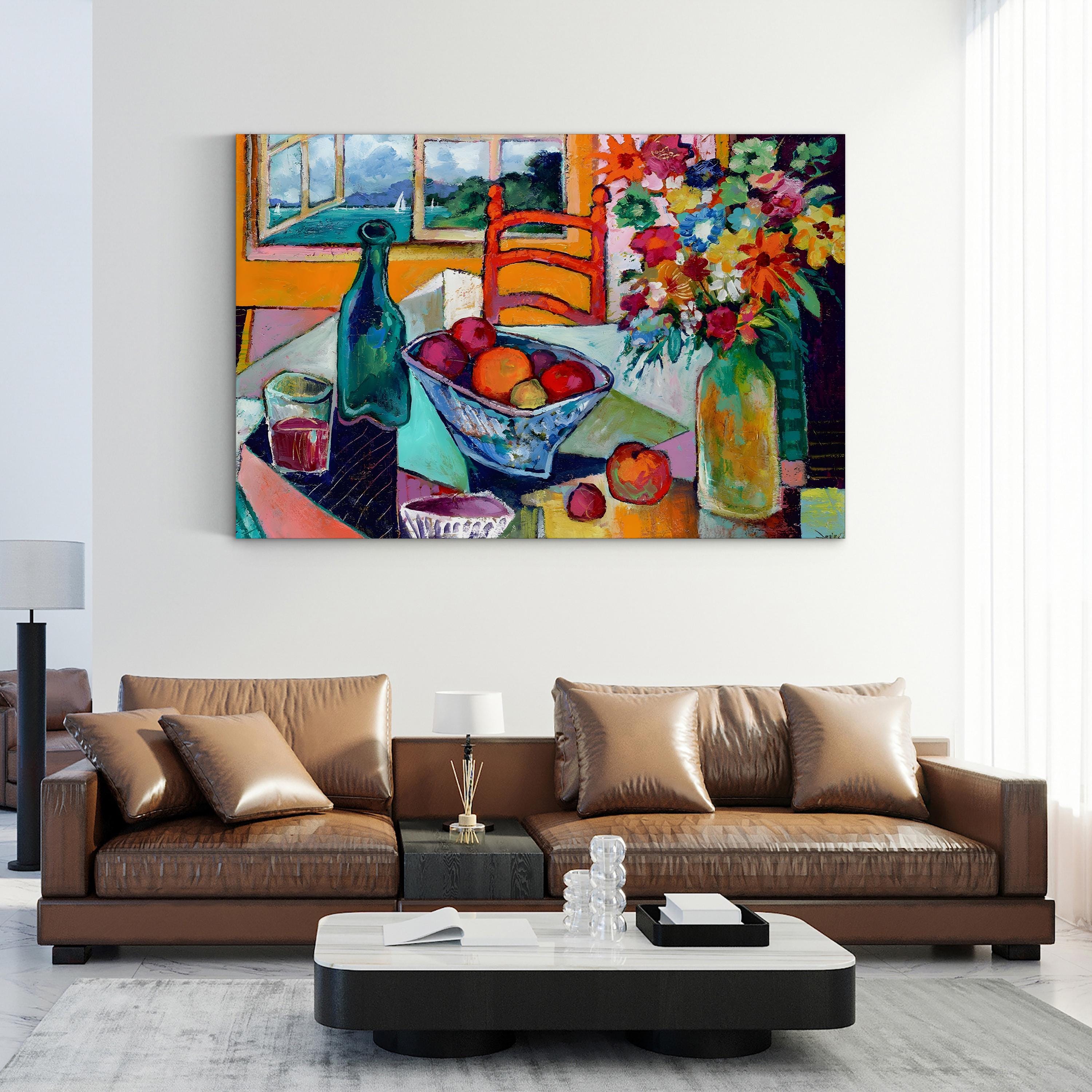 Swift Undercurrent Wall Art | Contemporary Abstract Ink Composition