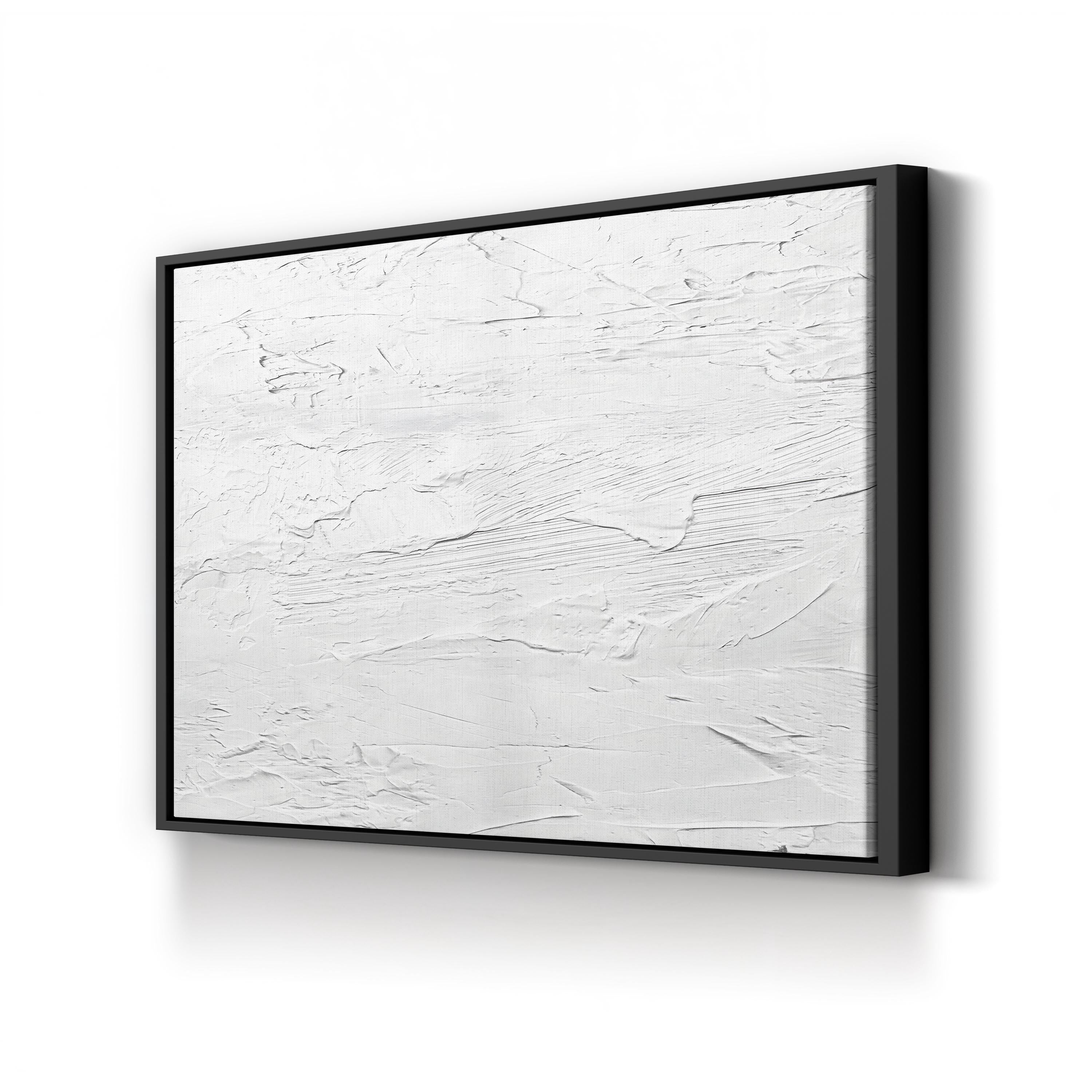 Textured on White II Wall Art — Sofia Gordon Minimalist Abstract Canvas