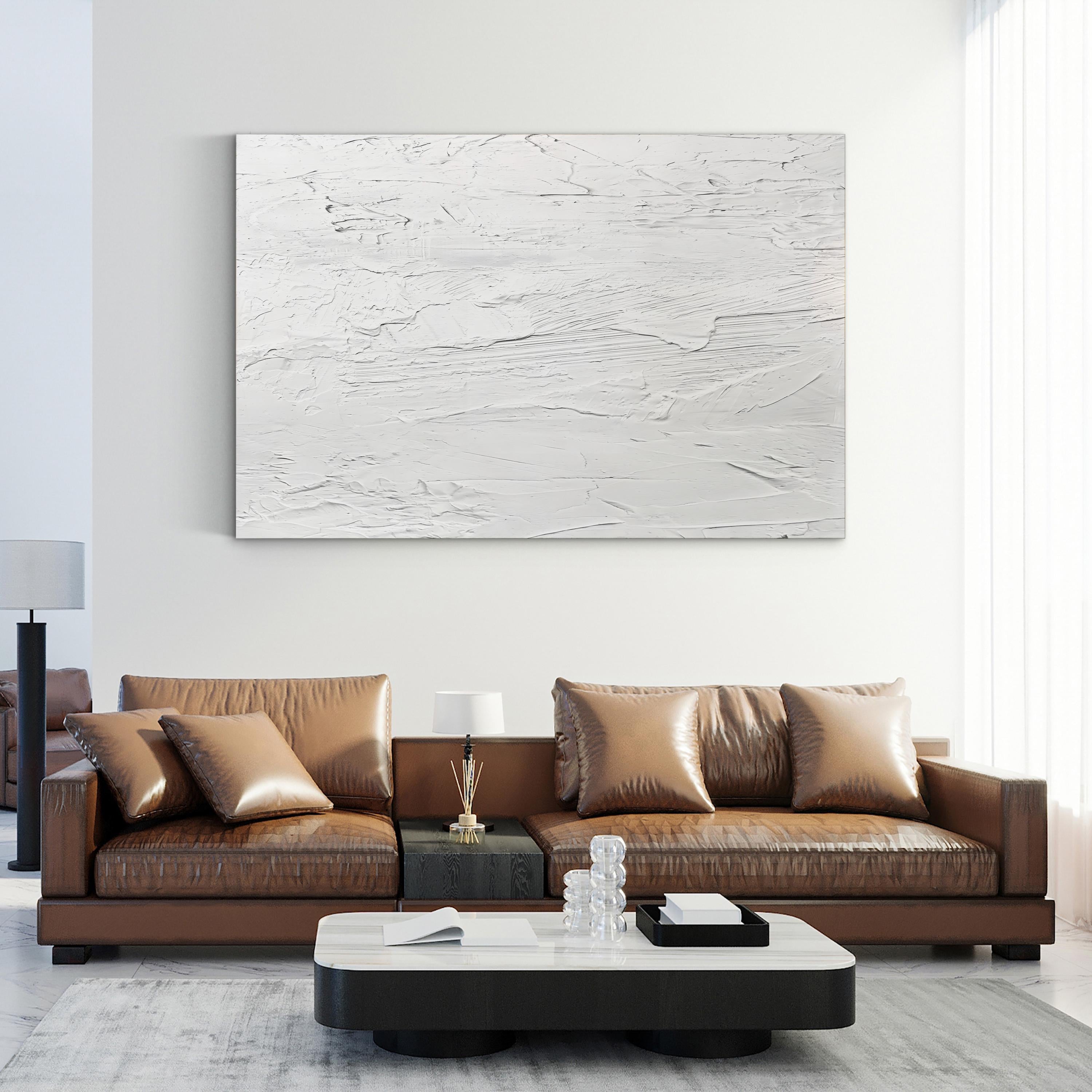 Textured on White II Canvas Wall Art by Sofia Gordon – Modern Minimalist Abstract Decor
