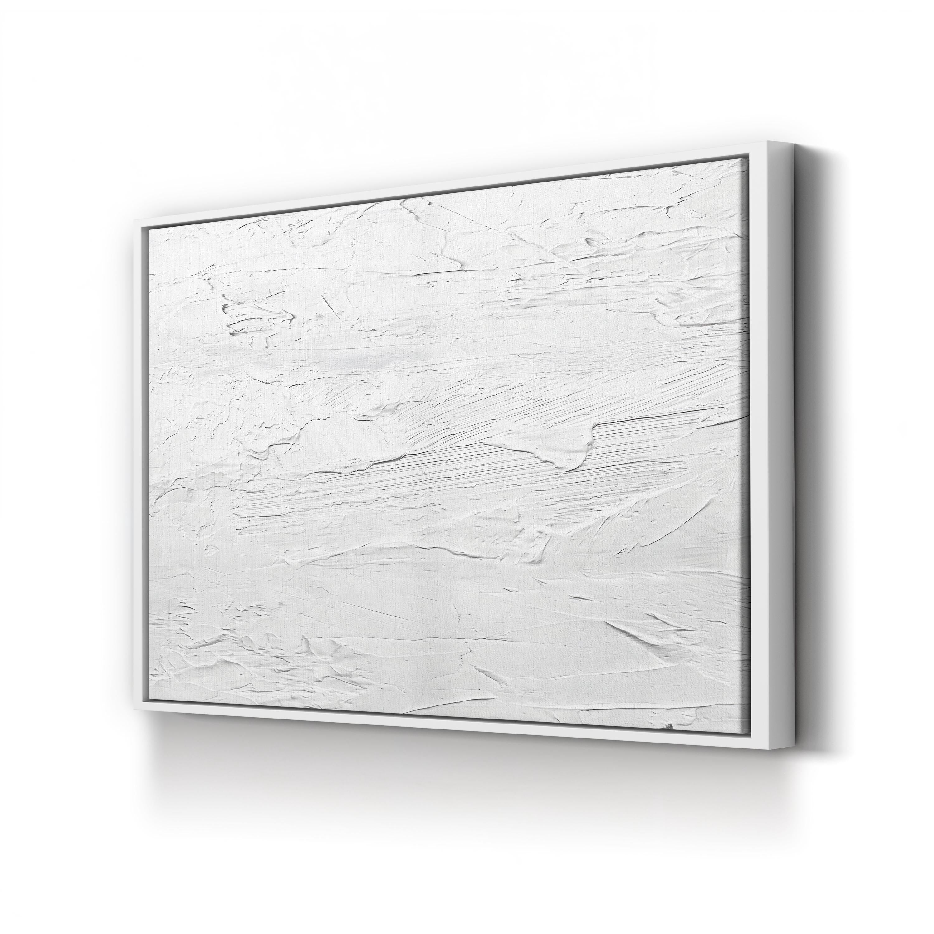 Textured on White II Wall Art — Sofia Gordon Minimalist Abstract Canvas