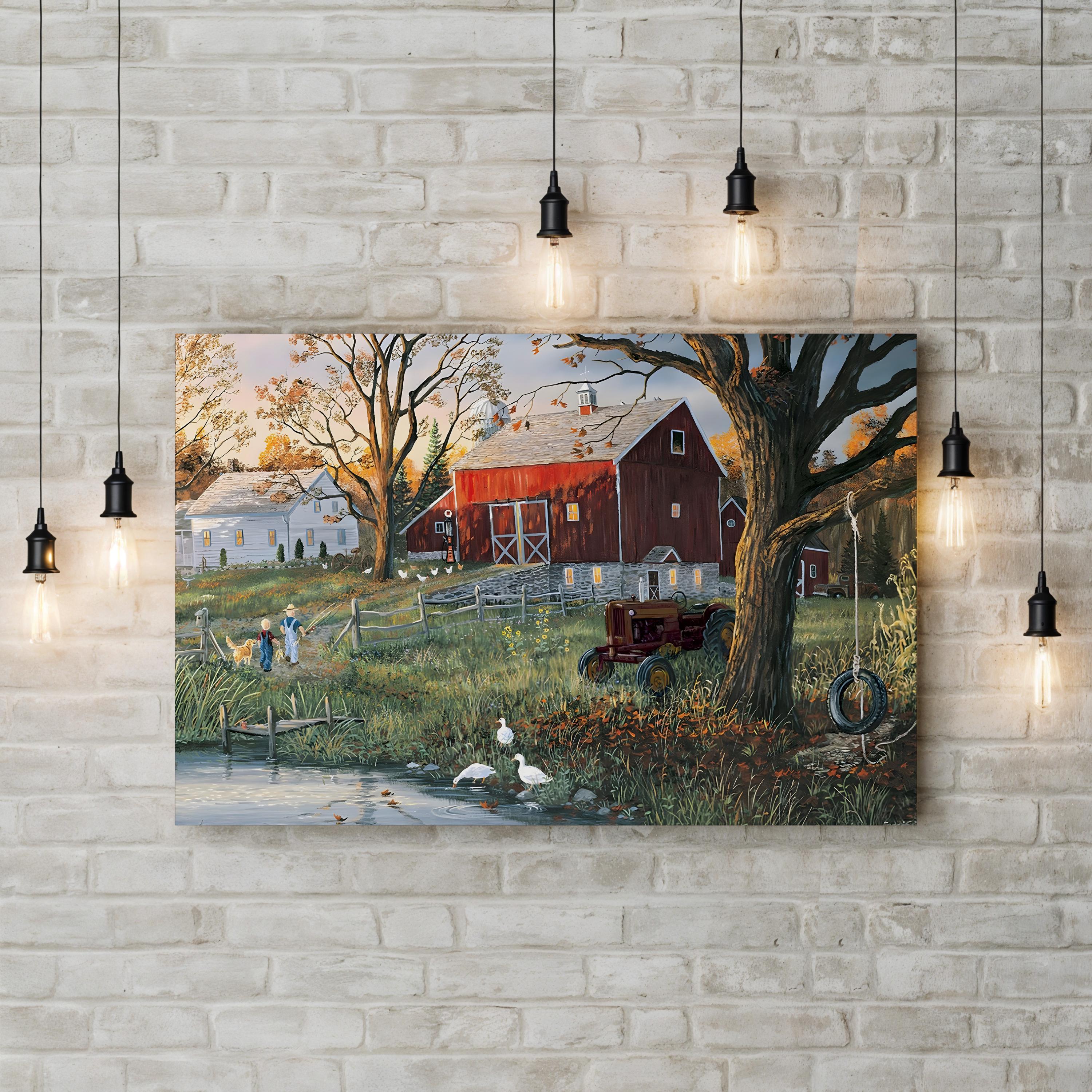 The Good Old Days – Terry Doughty Wall Art | Rustic Farmhouse Canvas Print