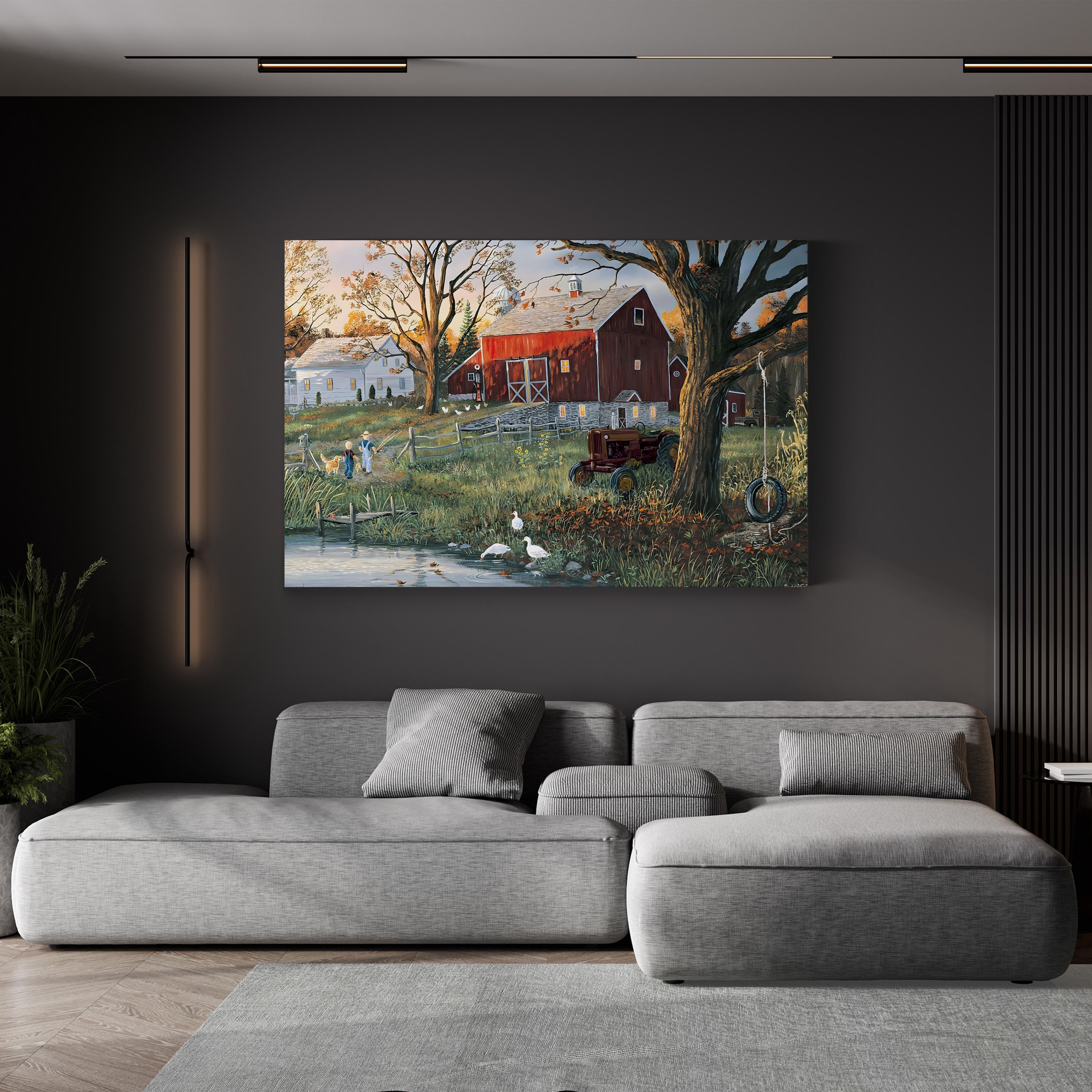 The Good Old Days Revised by Terry Doughty canvas print in Gallery Canvas 1.50" frame