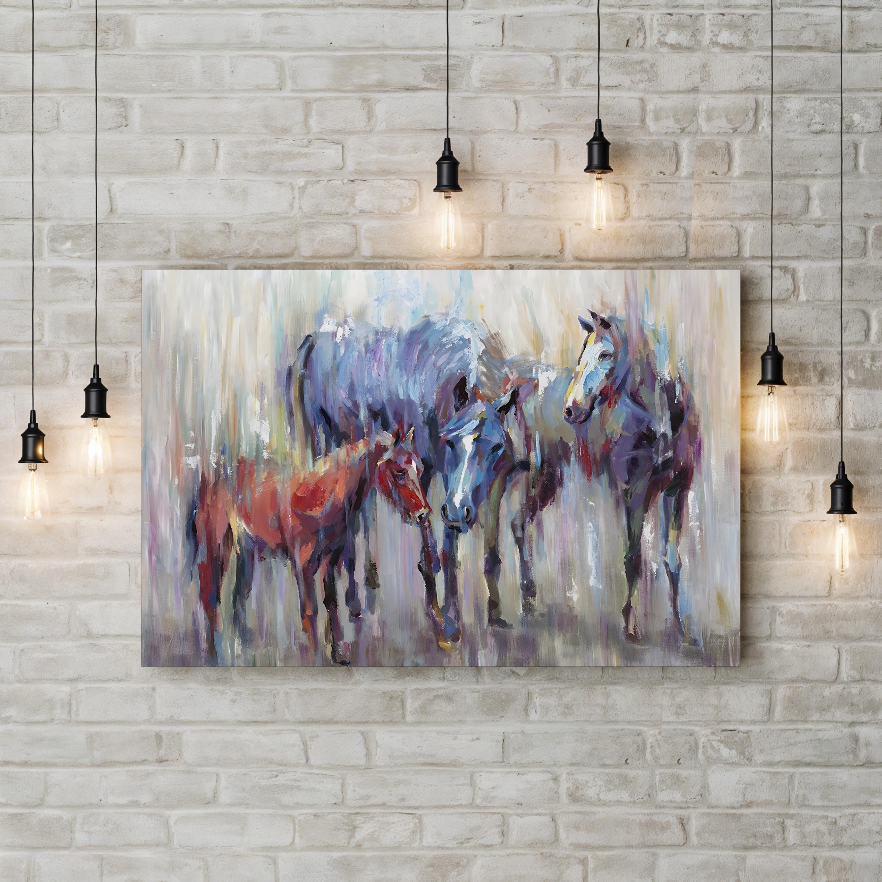 Three Horse I Wall Art by Art Atelier Alliance