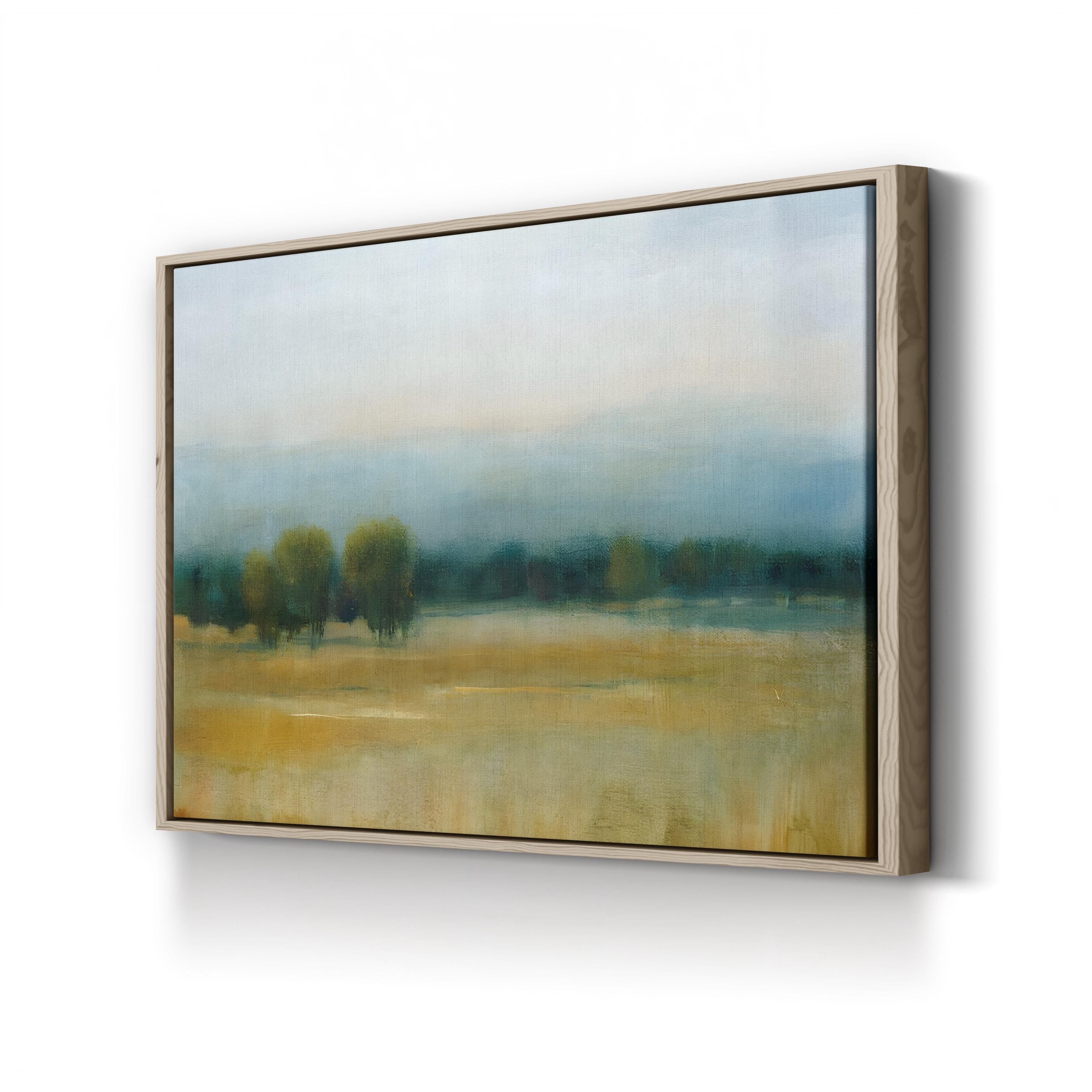 Tranquil Morning I Wall Art by Tim O’Toole – Contemporary Pastel River Landscape