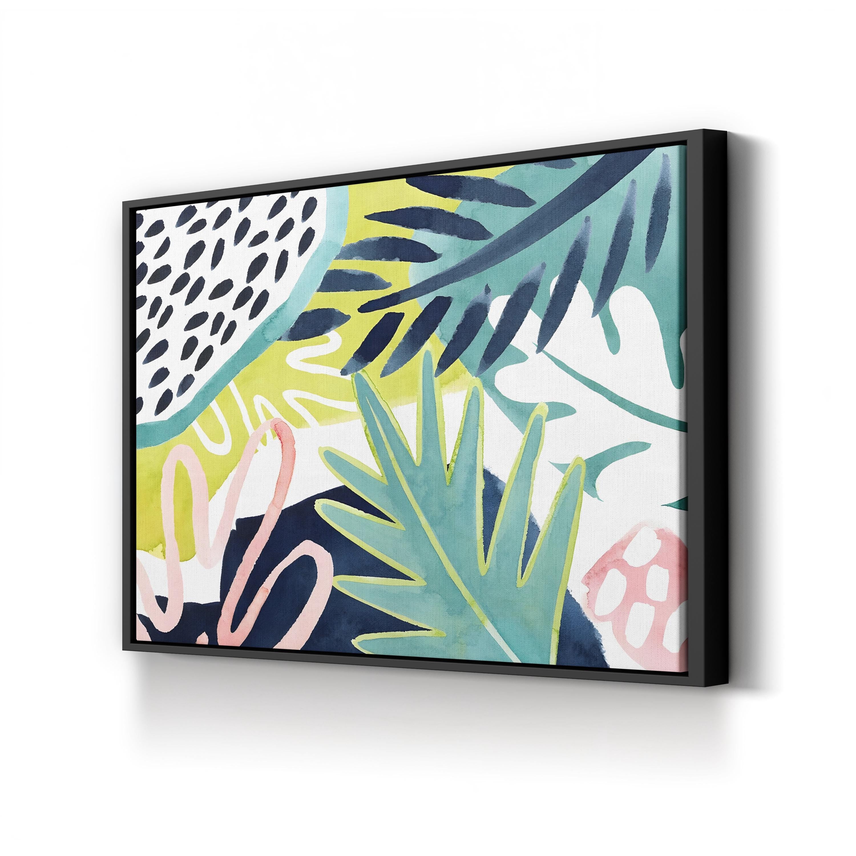 Tropical Palm Leafs Salve I by Grace Popp