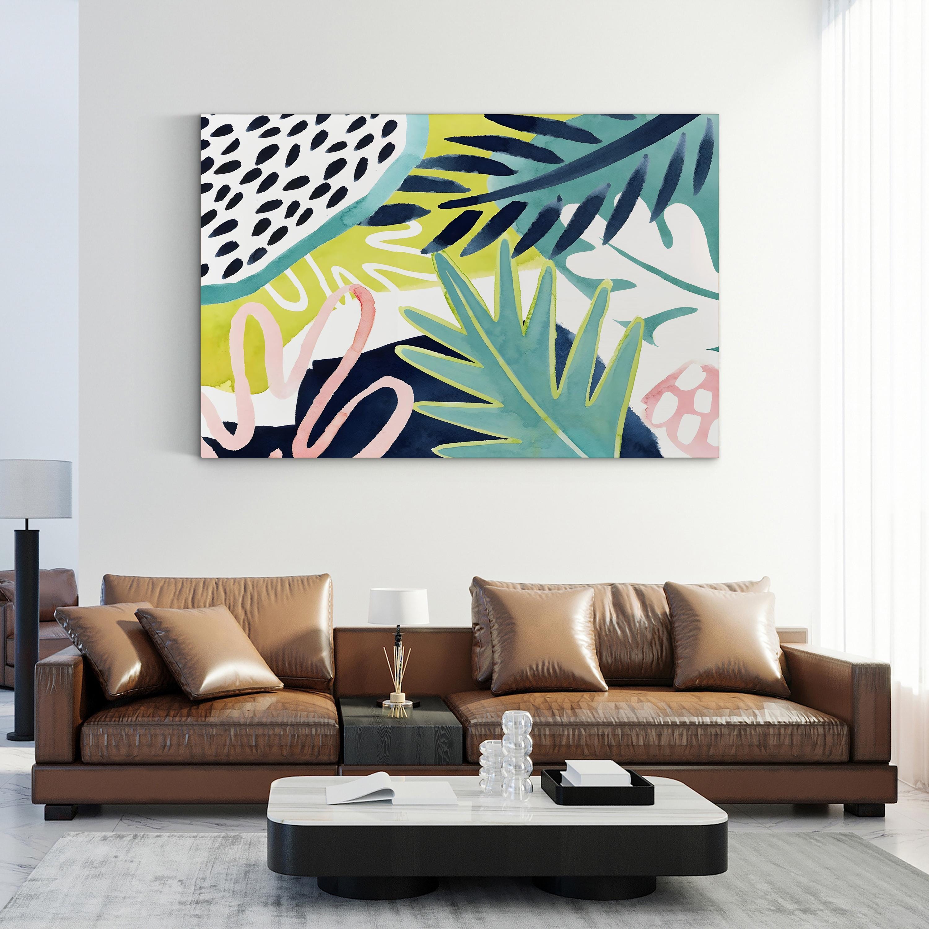 Tropical Palm Leafs Salve I by Grace Popp
