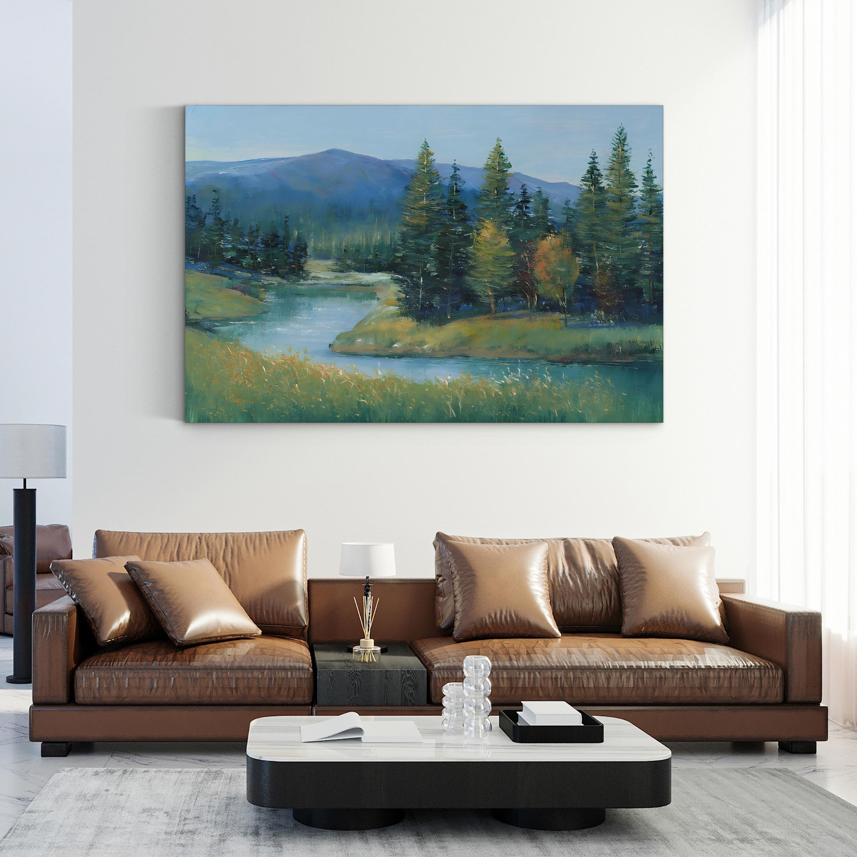 Trout Stream II Forest River – Tim O’Toole Wall Art | Contemporary Landscape Canvas Print