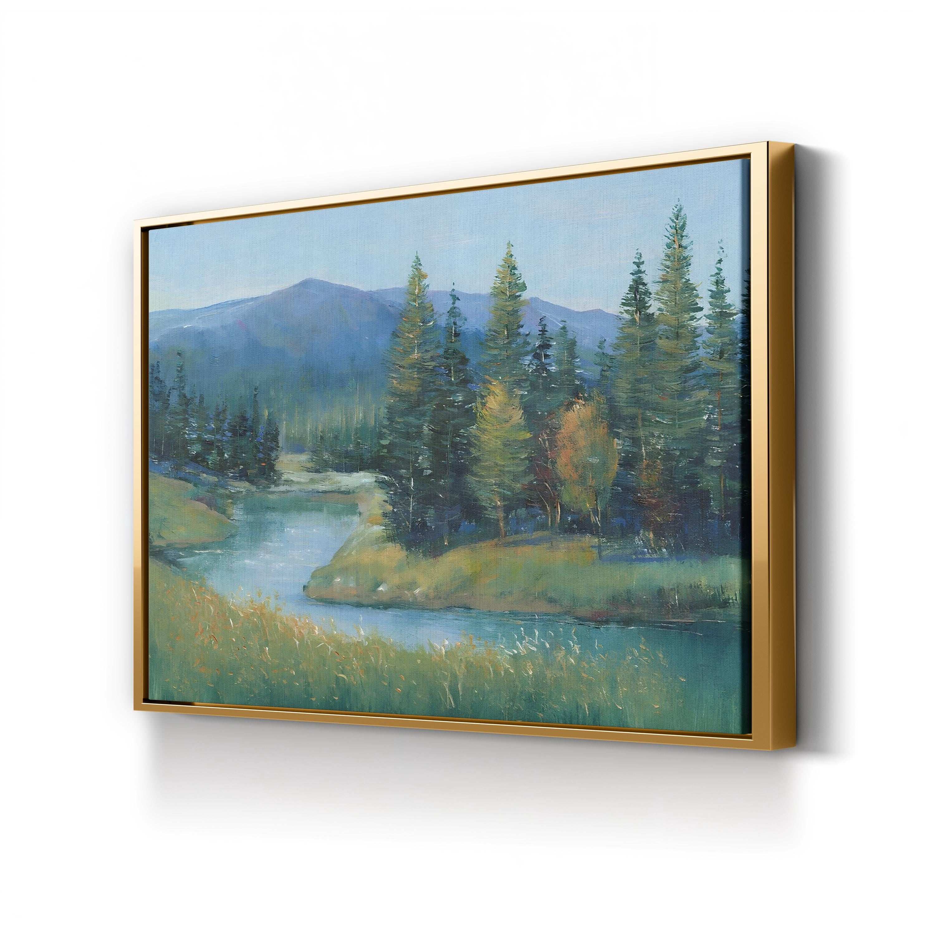 Trout Stream II Forest River – Tim O’Toole Wall Art | Contemporary Landscape Canvas Print