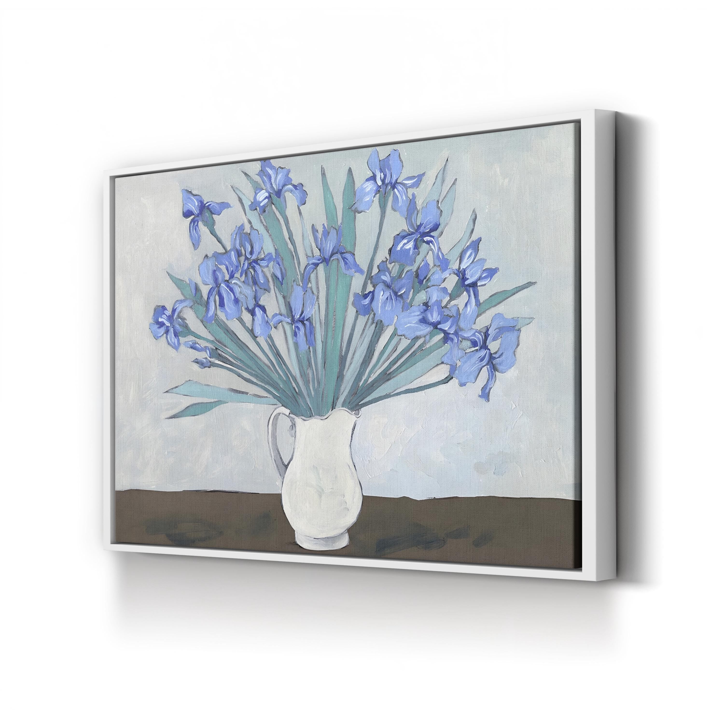 Van Gogh “Irises II” – Impressionist Floral Still Life Canvas Art