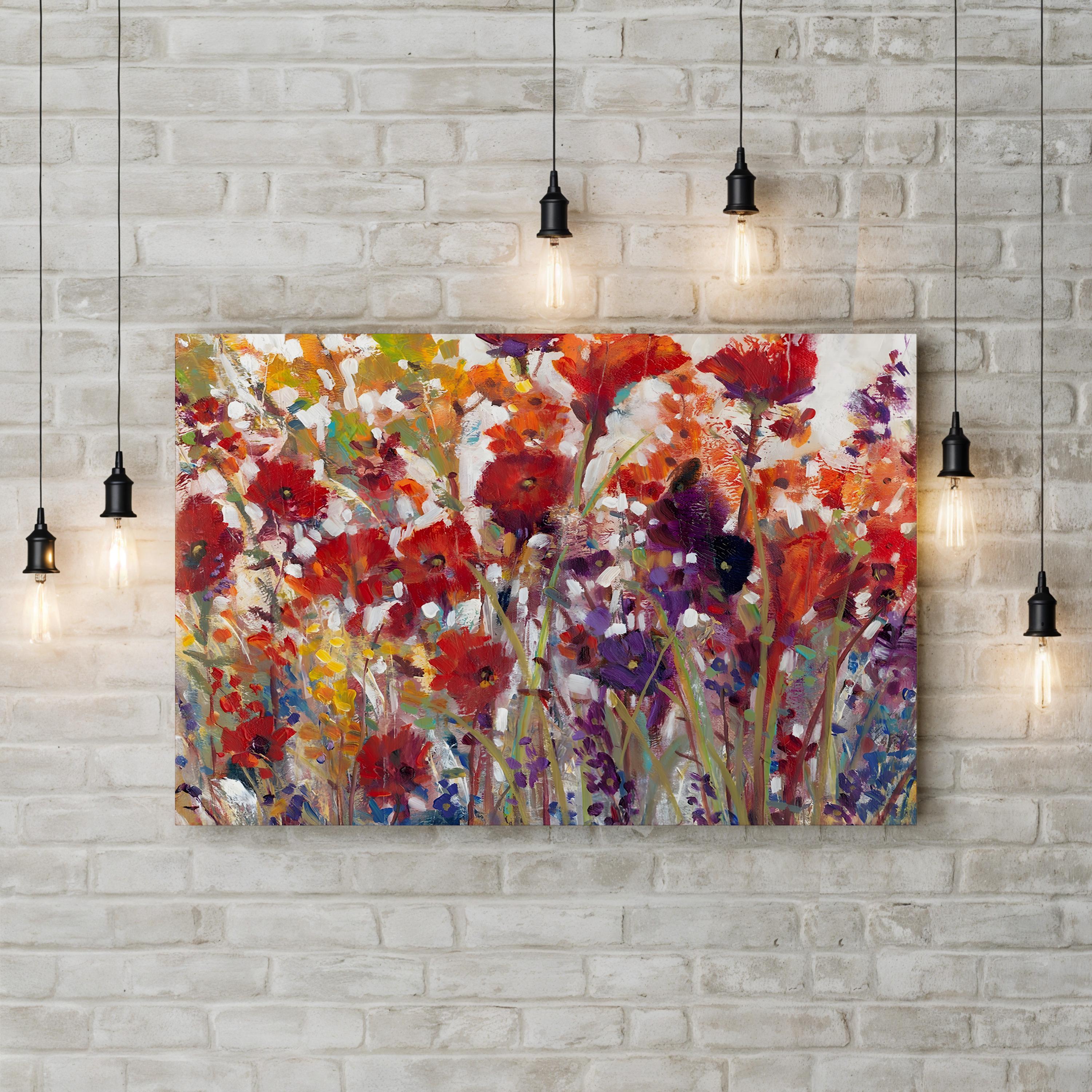 Variety of Flowers I Wall Art by Tim O’Toole – Contemporary Floral Canvas Print